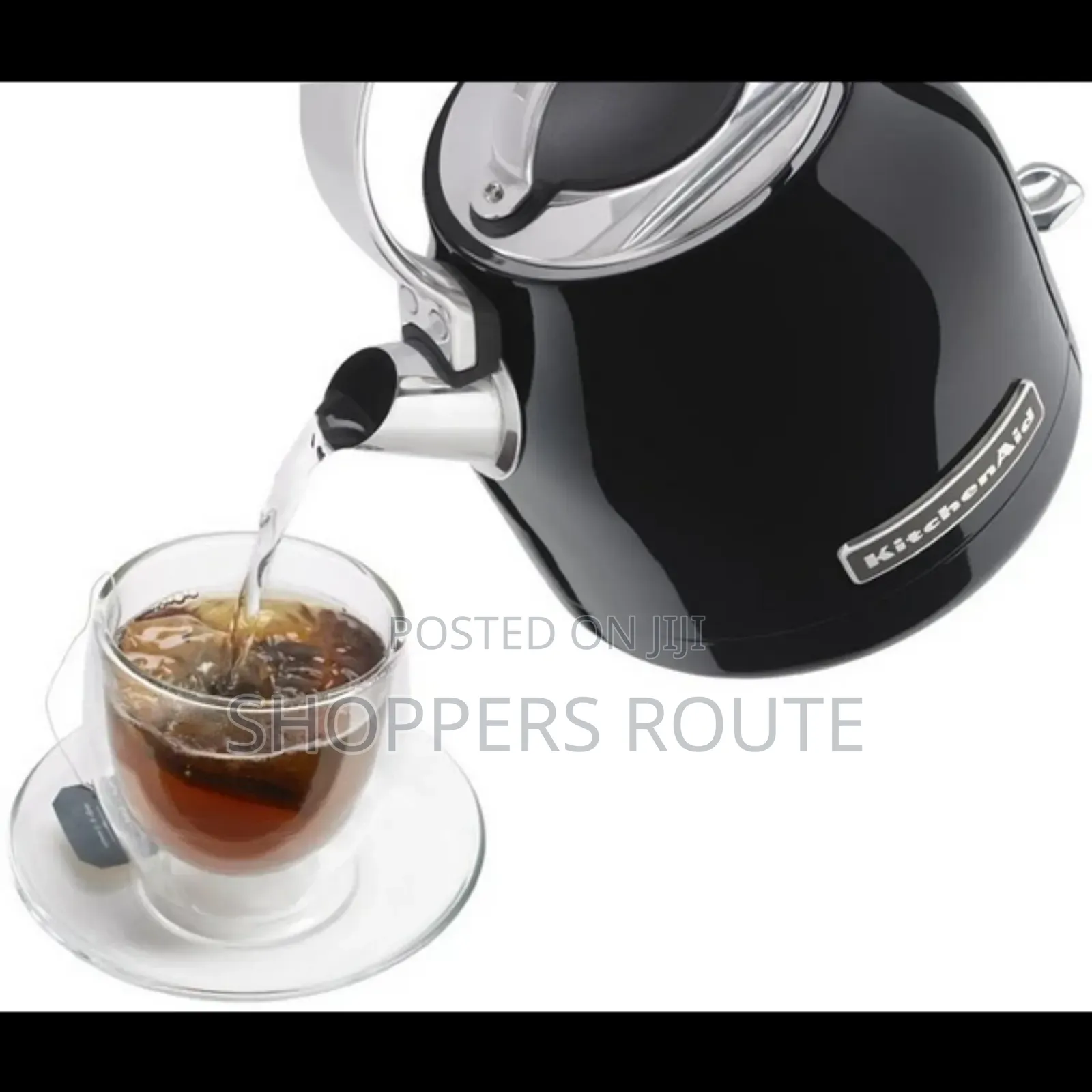 Kitchenaid Cottage Breakfast Set (Kettle Toaster)- Black