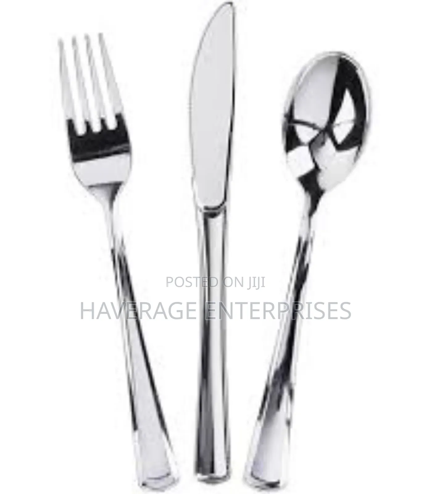Disposable Cutlery Set Gold/Silver 2,400each