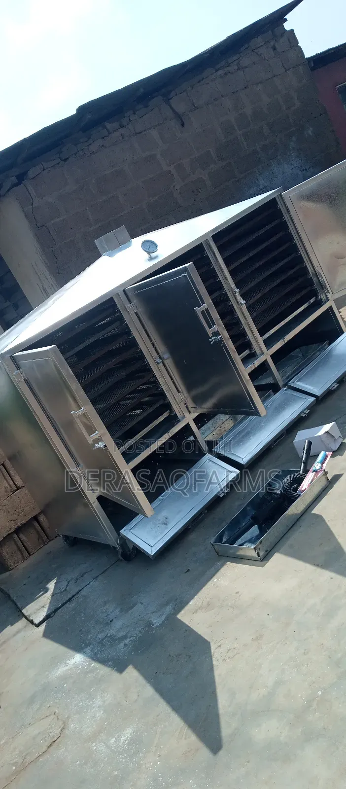 Fish Dryer for a Large Capacity (500kg)