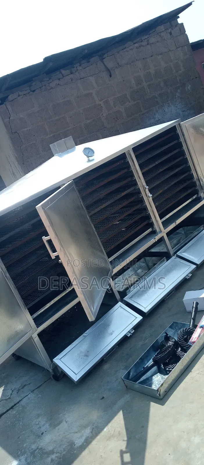 Fish Dryer for a Large Capacity (500kg)