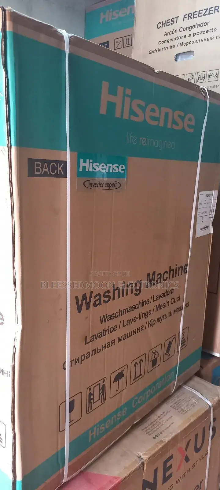 Hisense Inverter Expert Washing Machine 11kg Manual 3yrs W