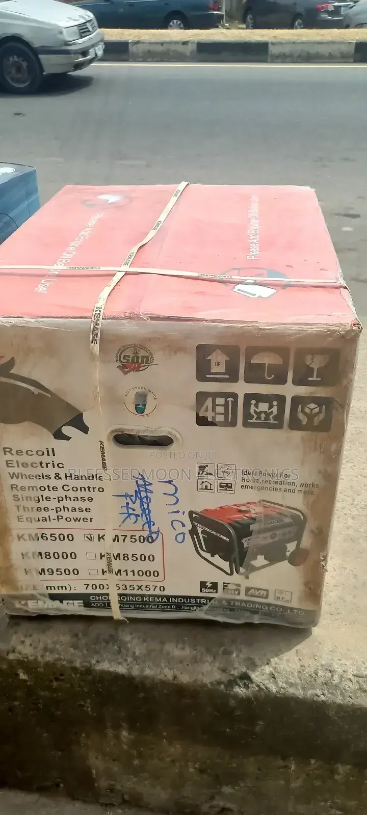 Kemage Japanese Super Heavy Duty Generator 8.5kva 3 Yrs Warrant Pure C