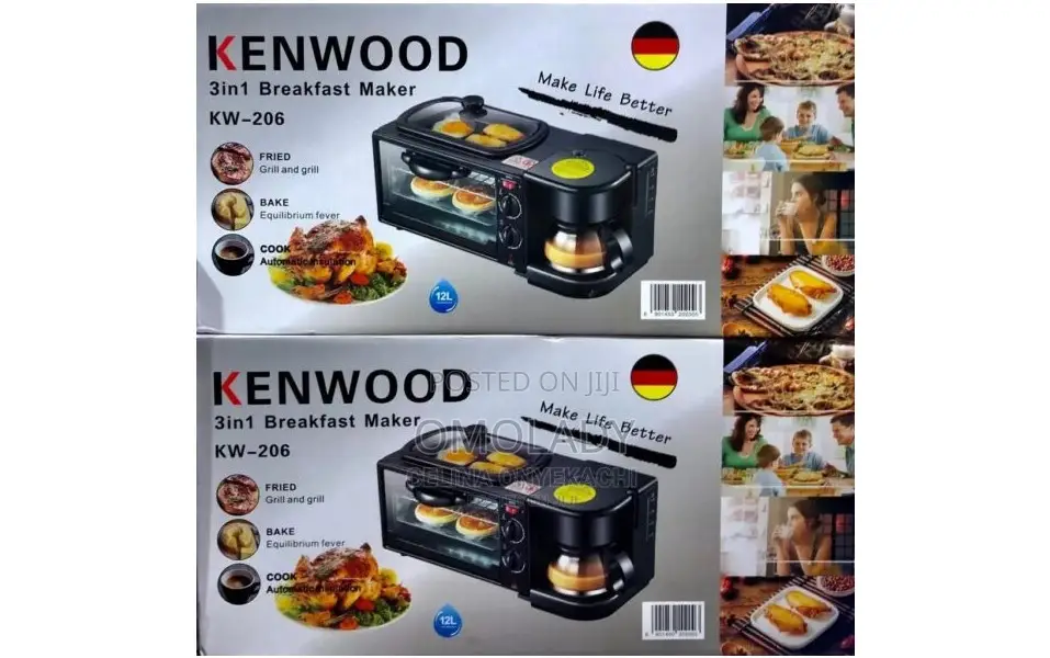 12L KENWOOD 3 in 1 Breakfast Maker