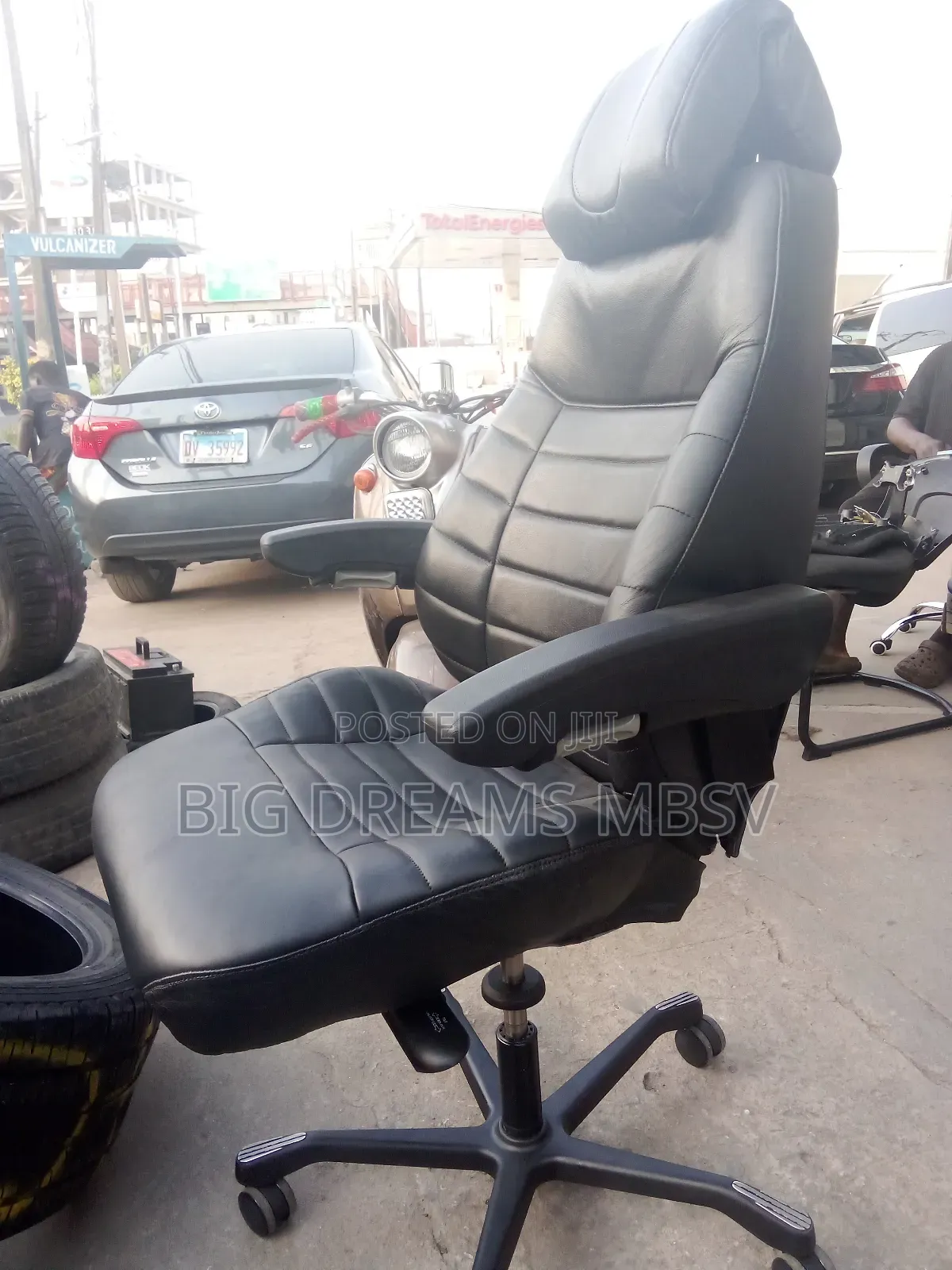 Big Egor Leather Executive Swivel Chair