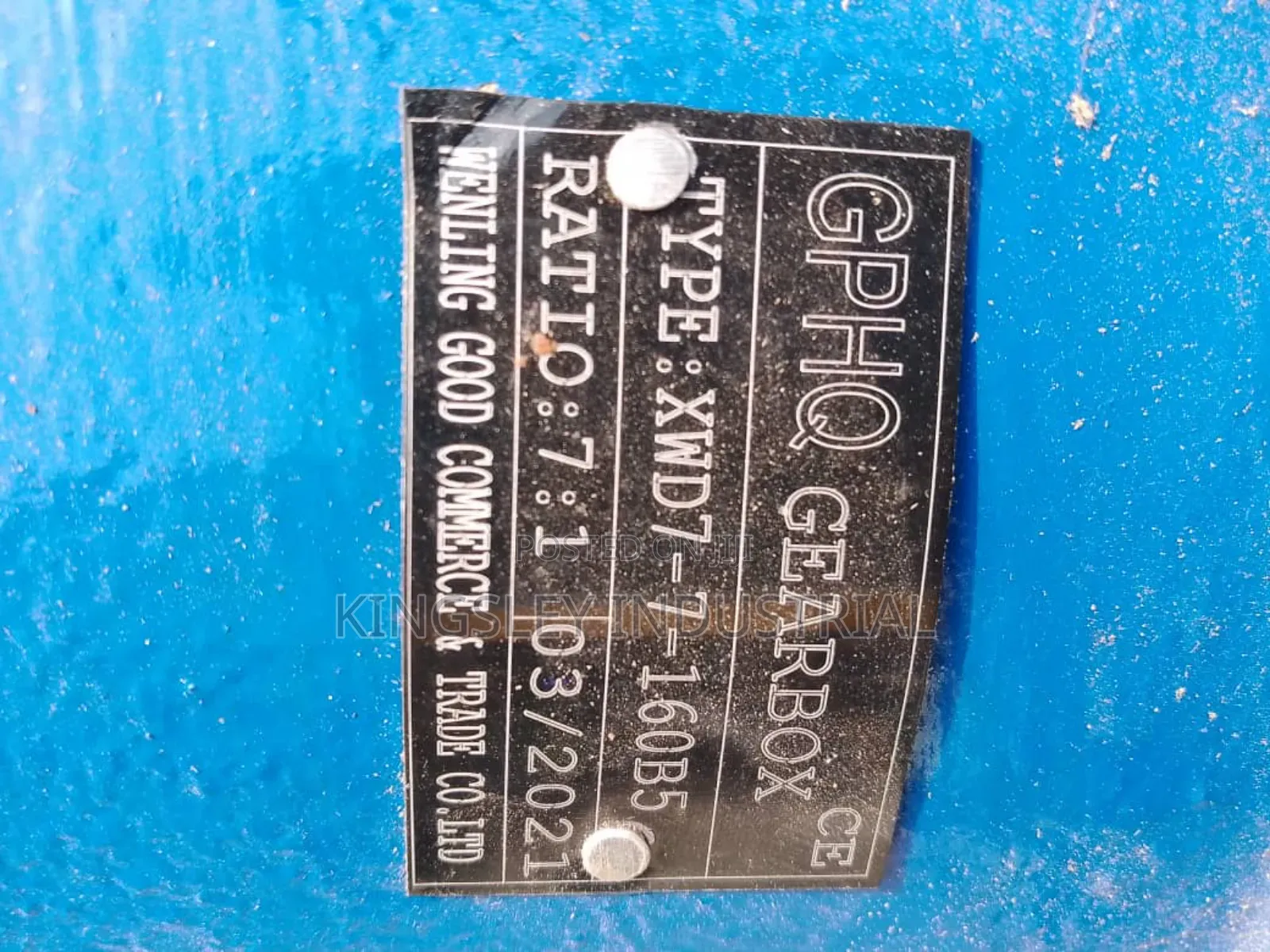 Gearbox Motor 15kw-20hp Normal Speed 3-Phase Ratio 1-7