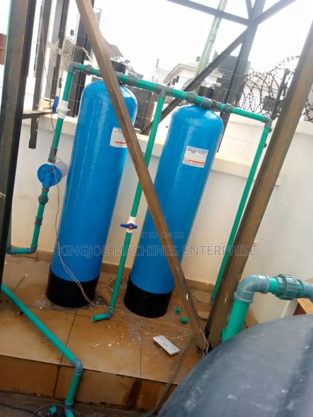 Fiberglass Treatment Plant