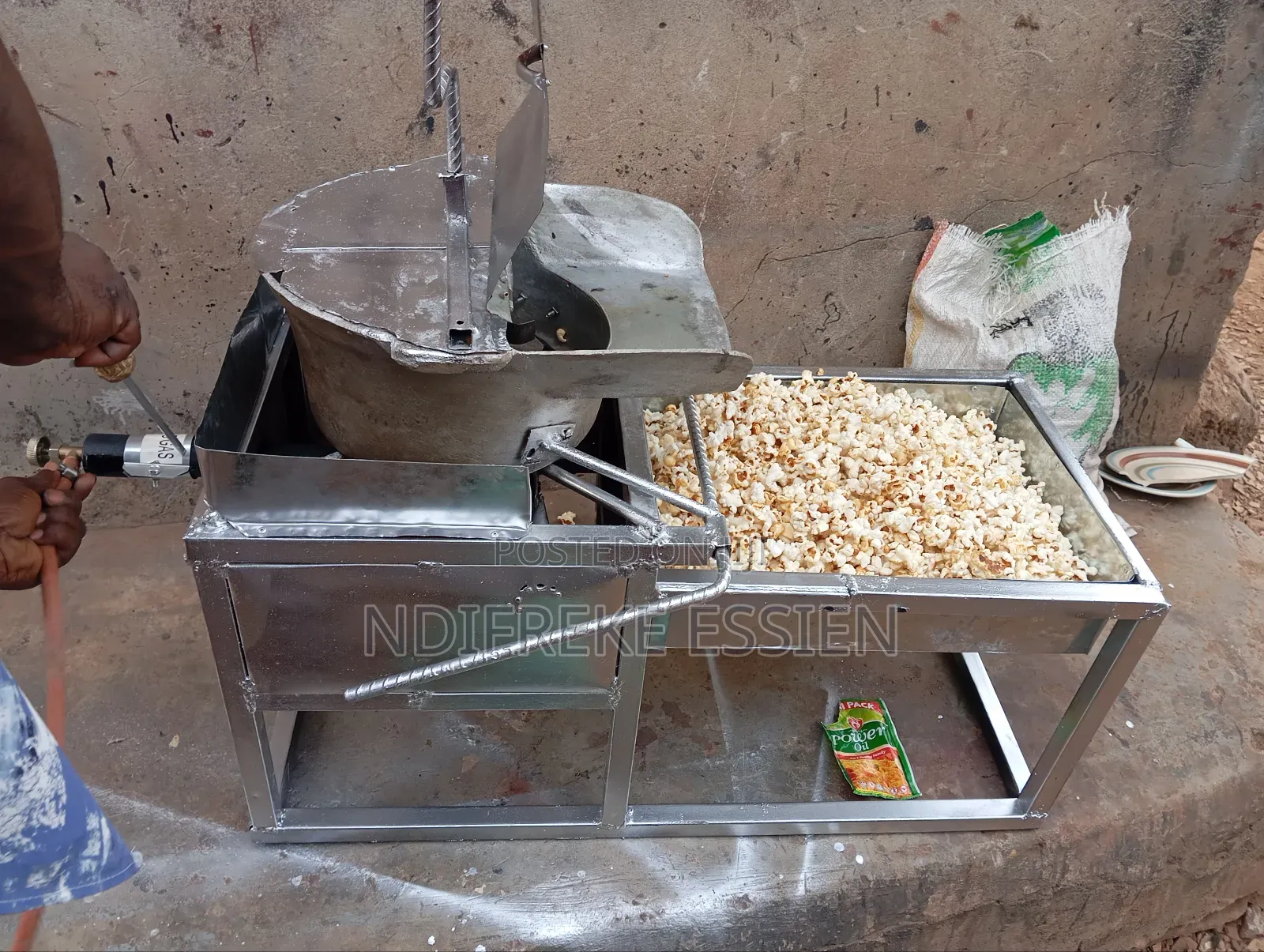 Quality Industrial Gas Popcorn Machine