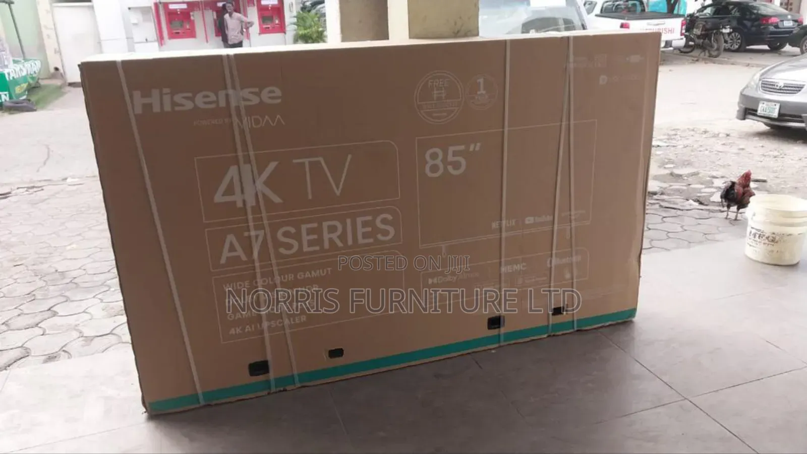 85" Hisense TV