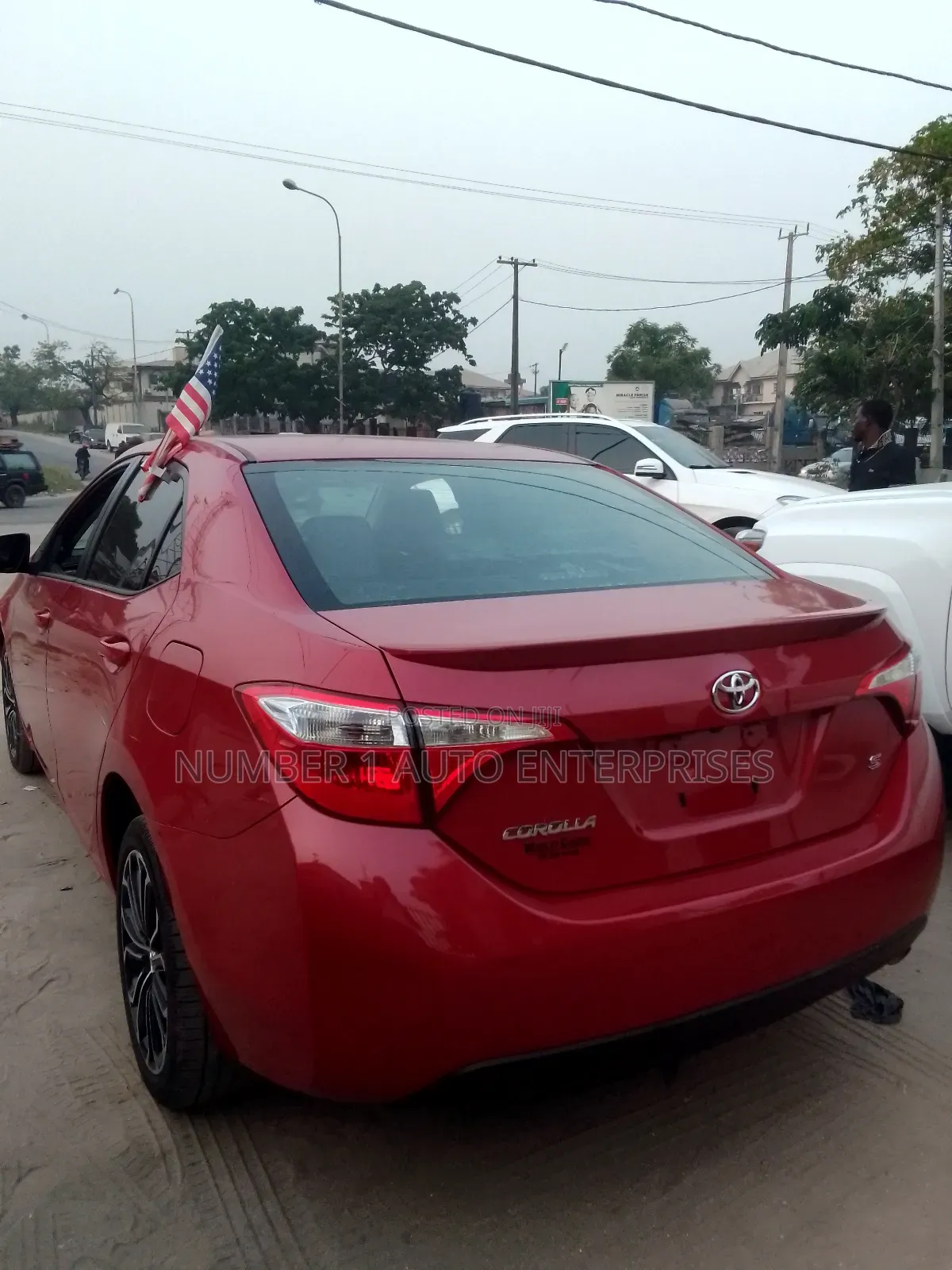 Toyota Corolla S 4dr Sedan (1.8L 4cyl CVT) 2014 Red
