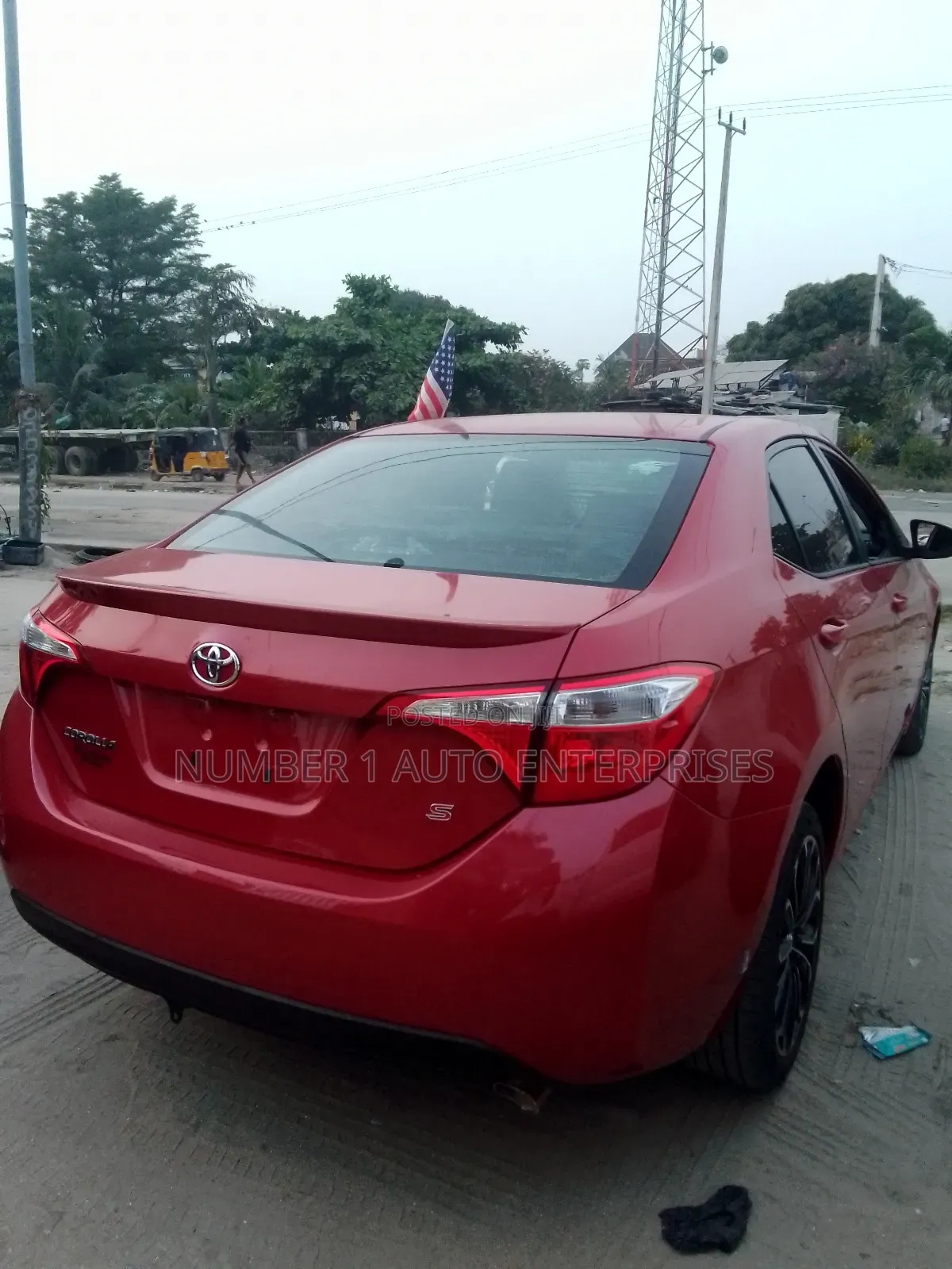 Toyota Corolla S 4dr Sedan (1.8L 4cyl CVT) 2014 Red