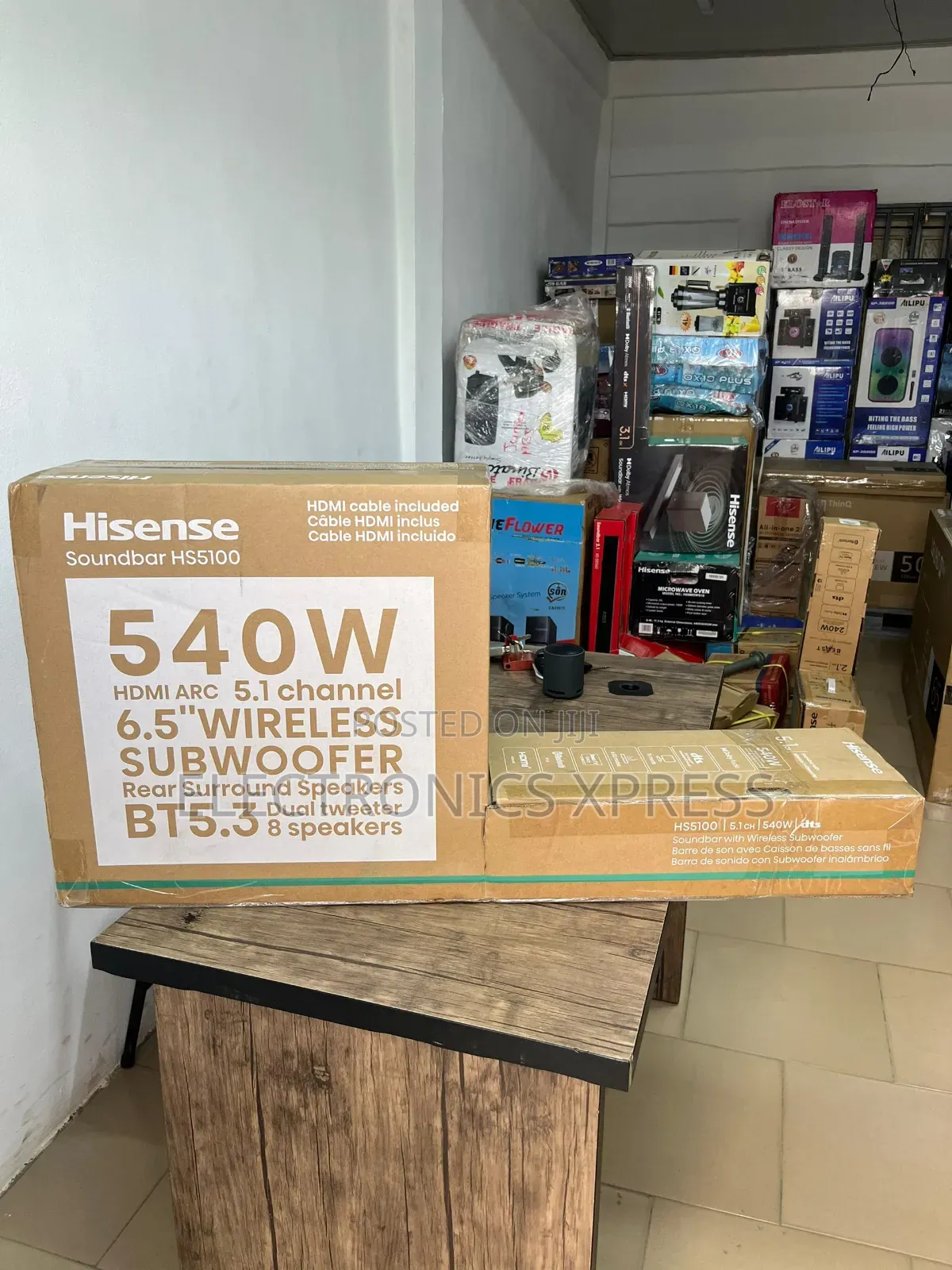 Hisesne 540w Soundbar