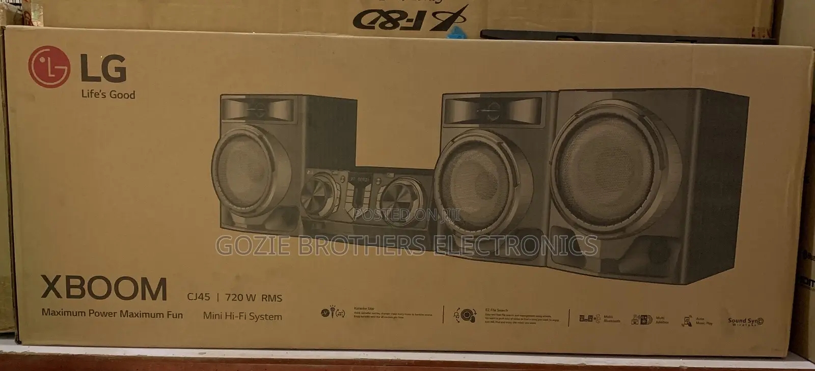 Lg Xboom Home Theater Hifi 720watts (Cj45)