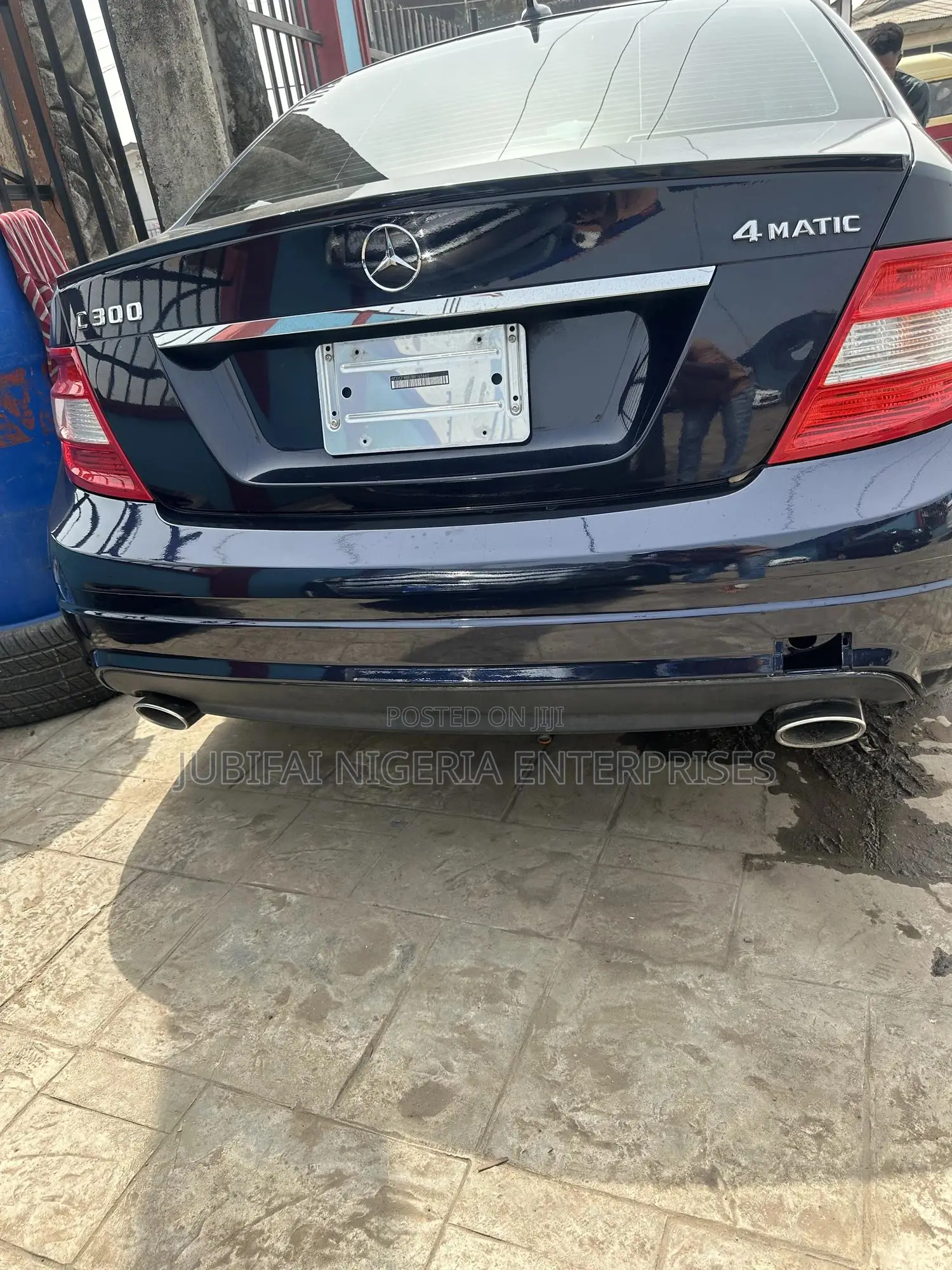 Mercedes-Benz C300 Luxury 4Matic Sedan AWD (3.0L 6cyl 7A) 2011 Blue