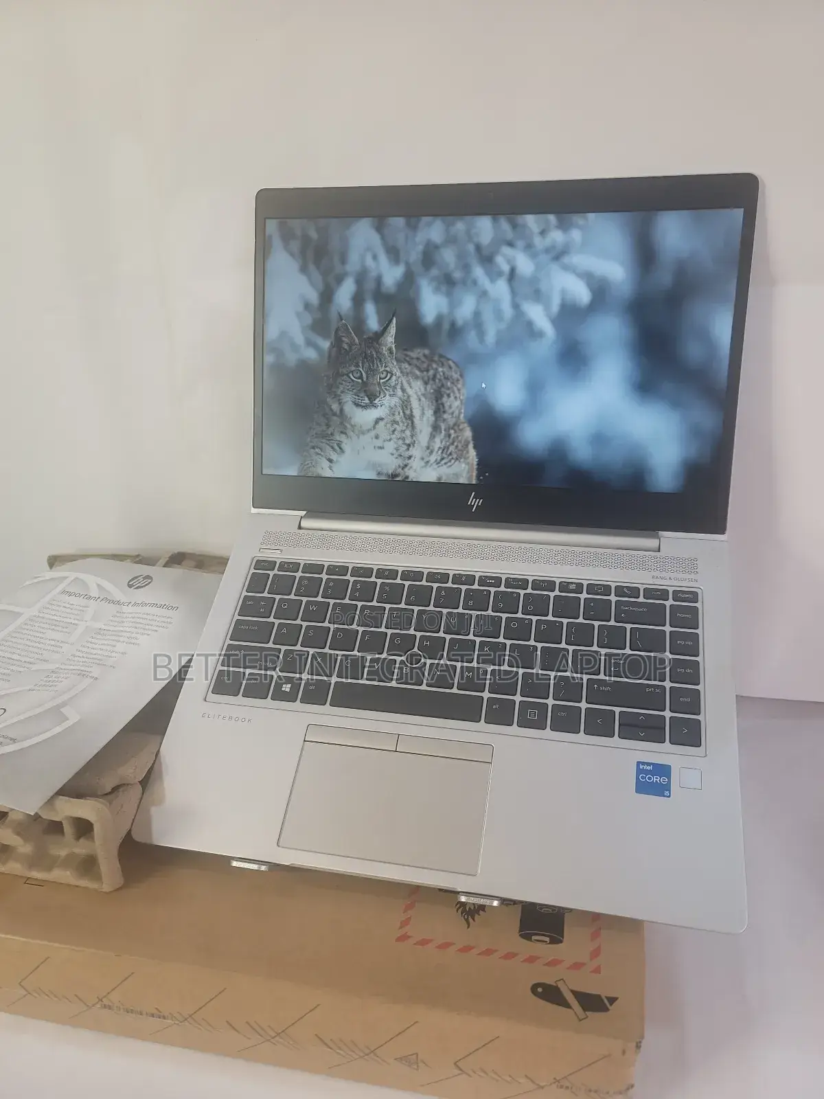 New Laptop HP EliteBook 2170P 8GB Intel Core i5 SSD 512GB