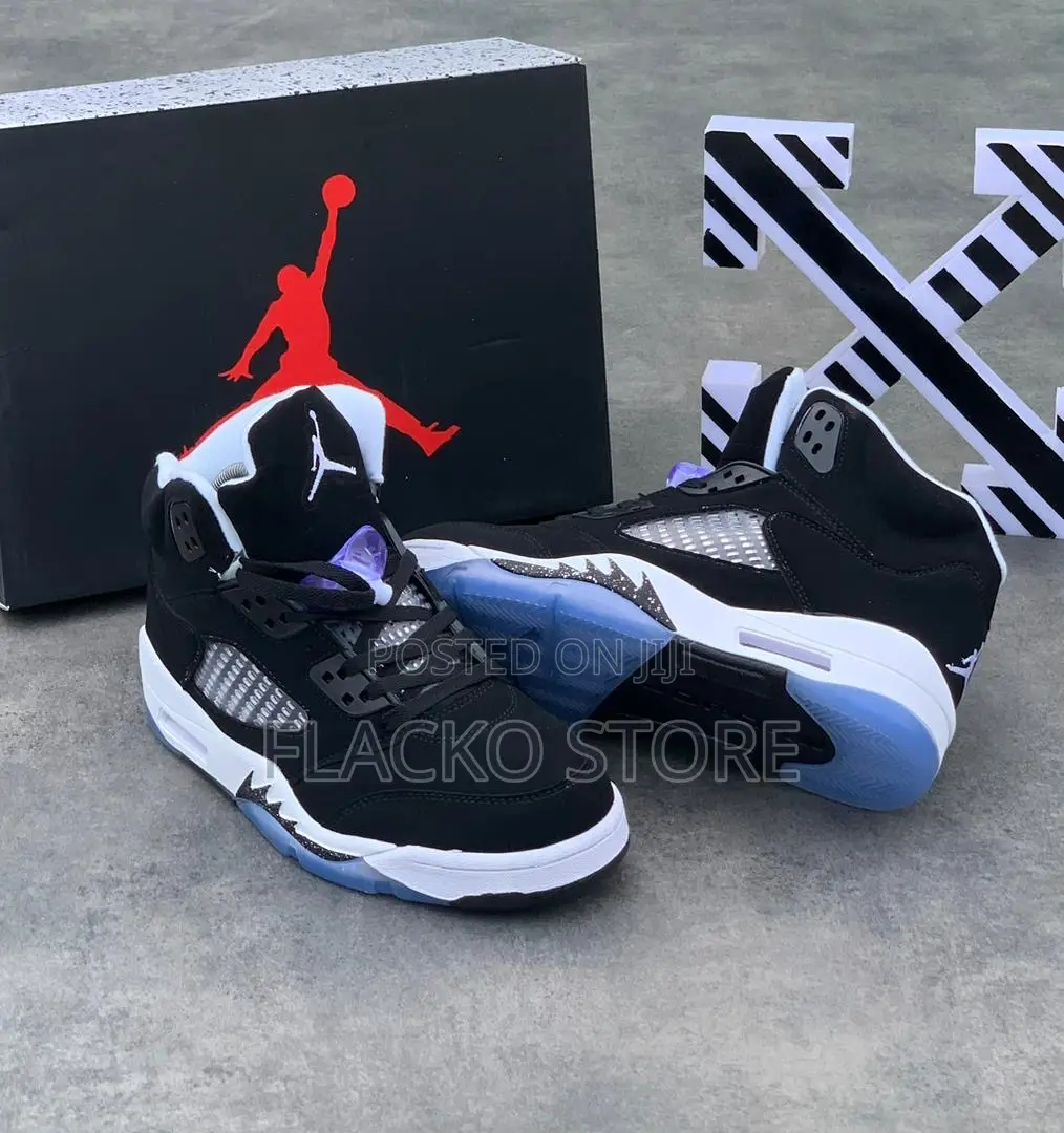 Original Air Jordan 5 Oreo Retro Sneakers