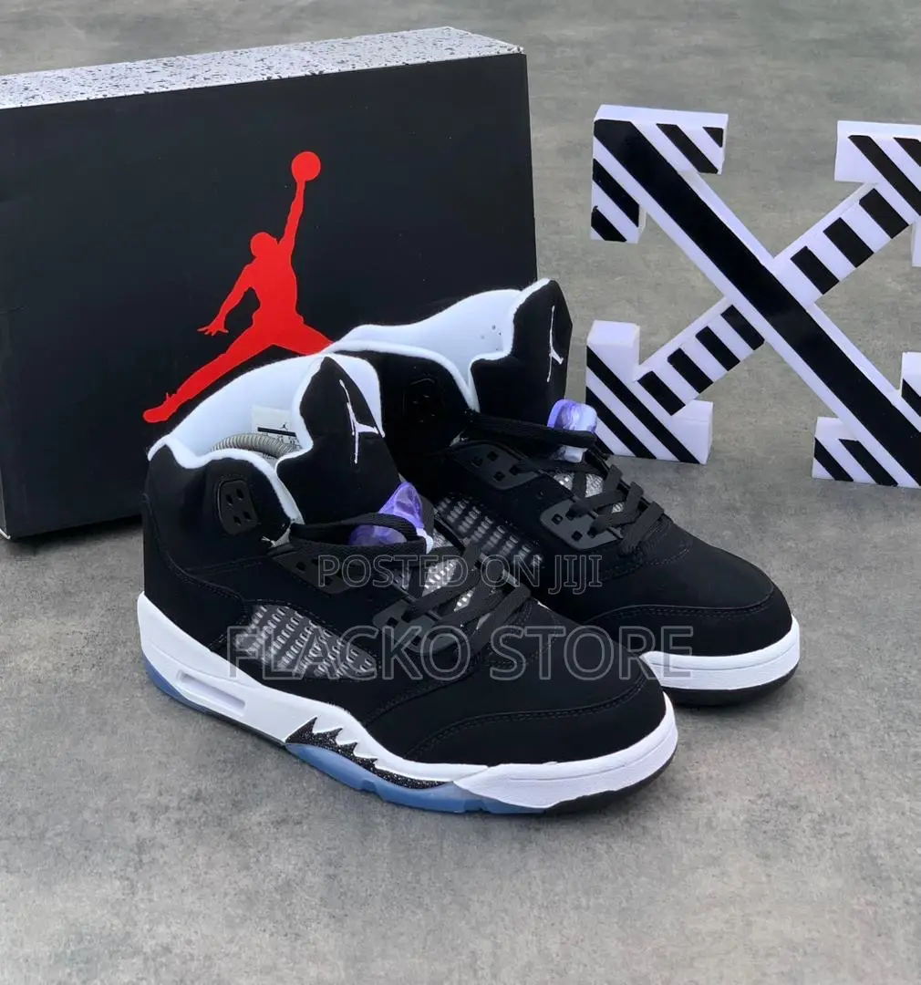 Original Air Jordan 5 Oreo Retro Sneakers
