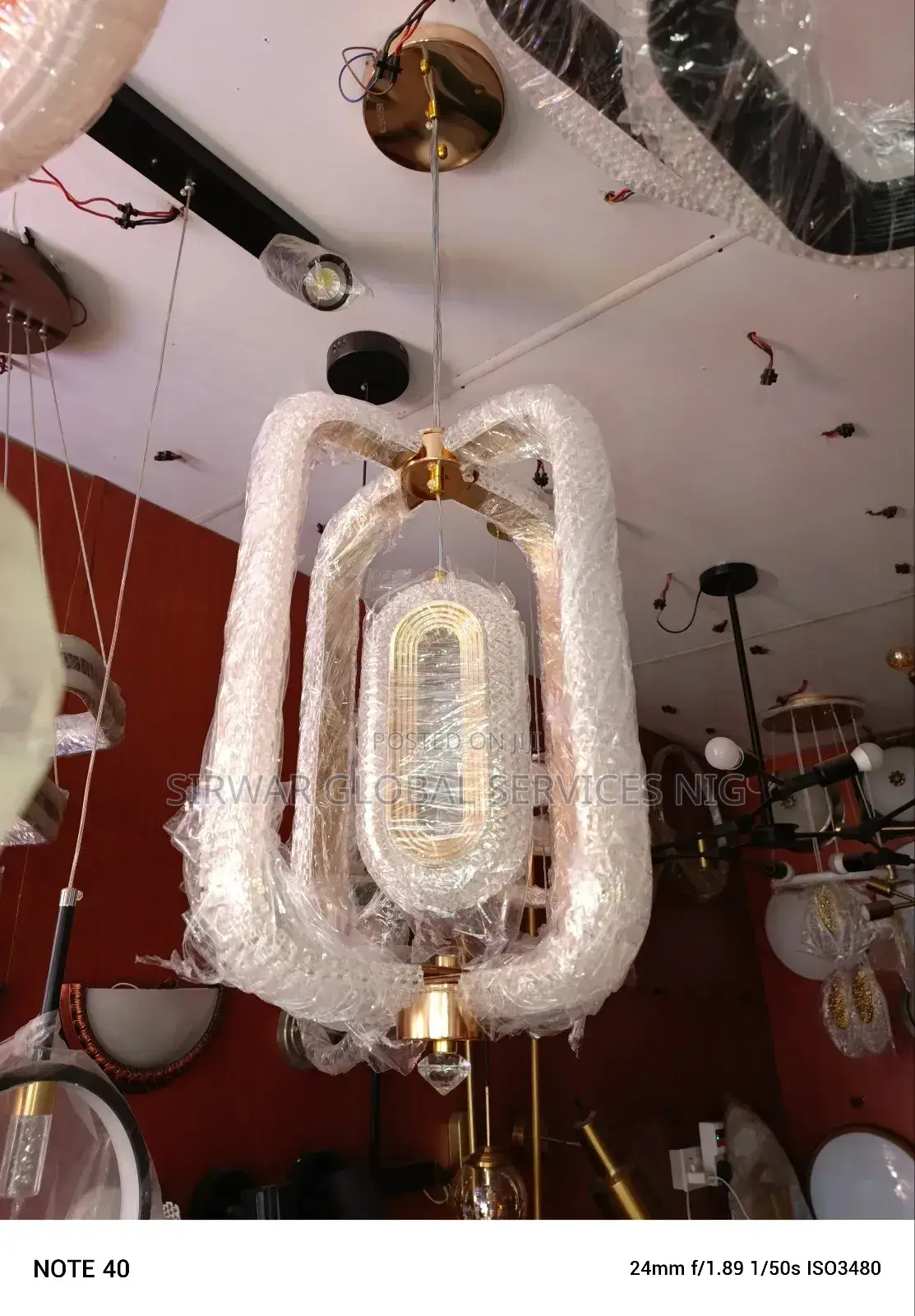 Dining Room Drop Chandelier....