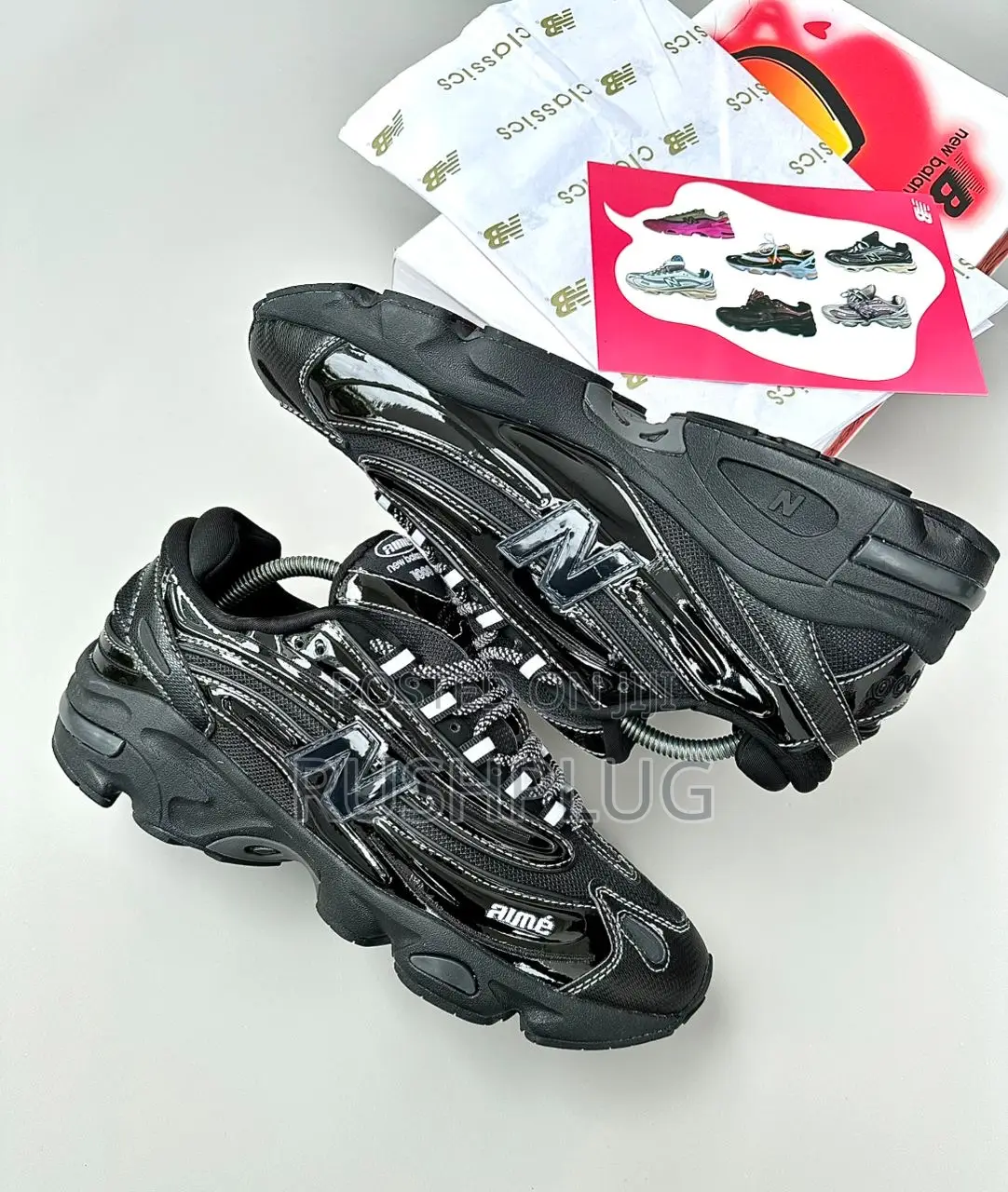Aime Leon Dore X New Balance 1000 Black Sneakers