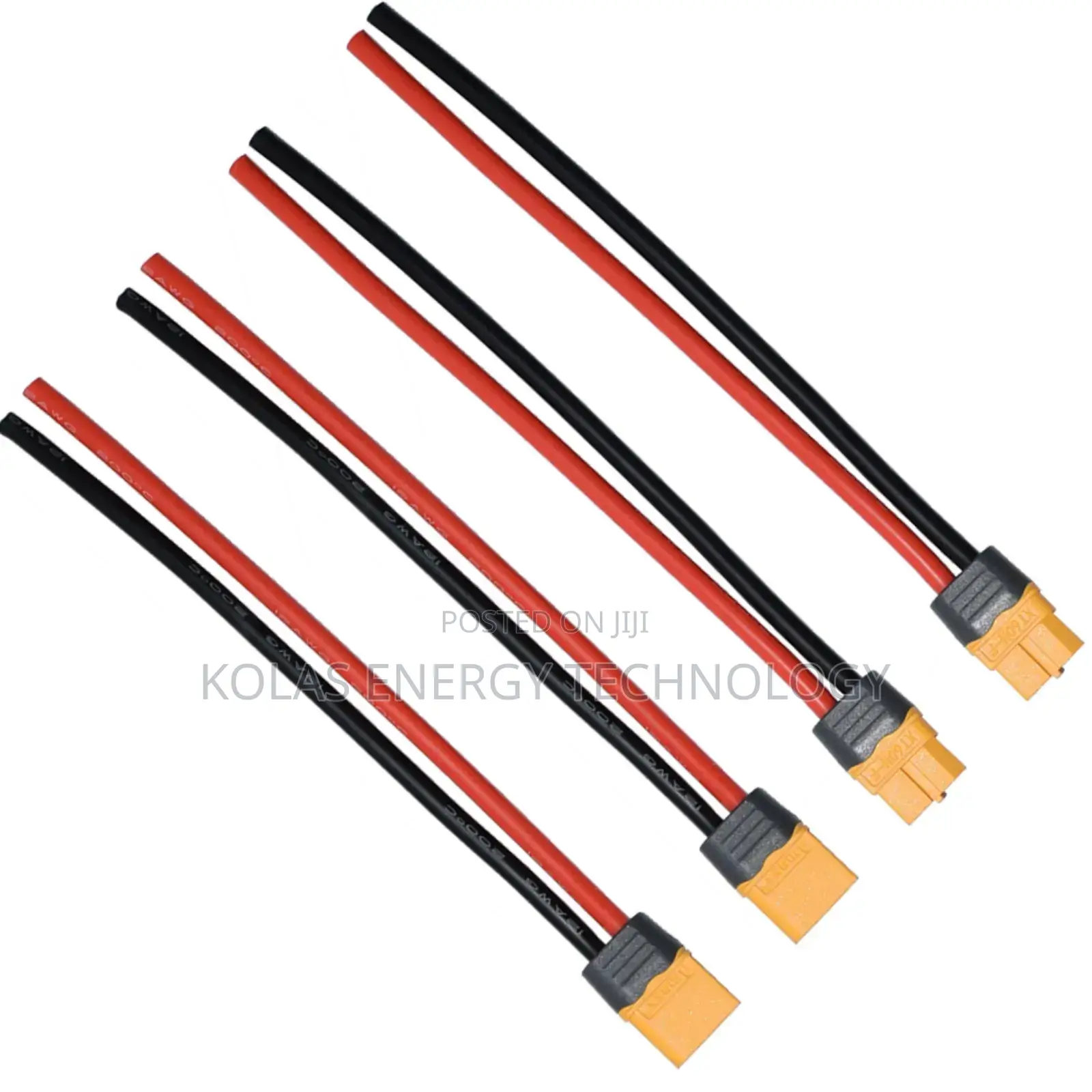 Xt60 Male, Female Connector + 20cm Cable