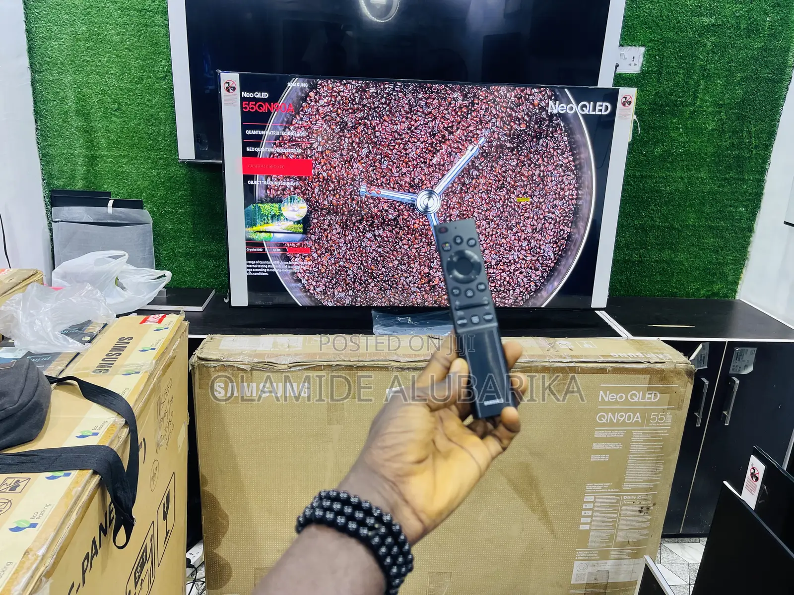 SAMSUNG 55” Class Neo QLED Quantum HDR Smart Alexa Tv