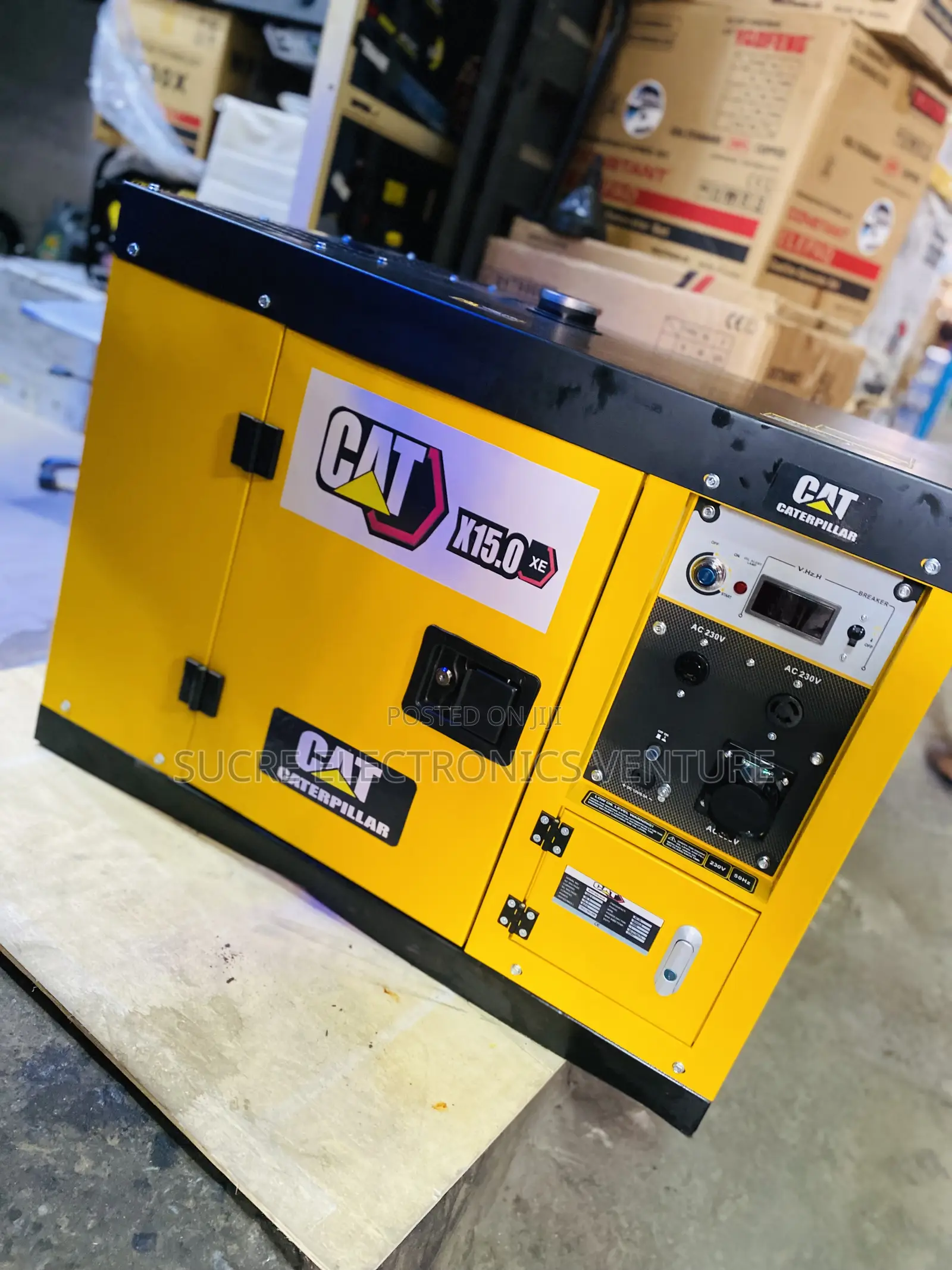 Brand New 13/13.5kva CAT Diesel Soundproof Generator