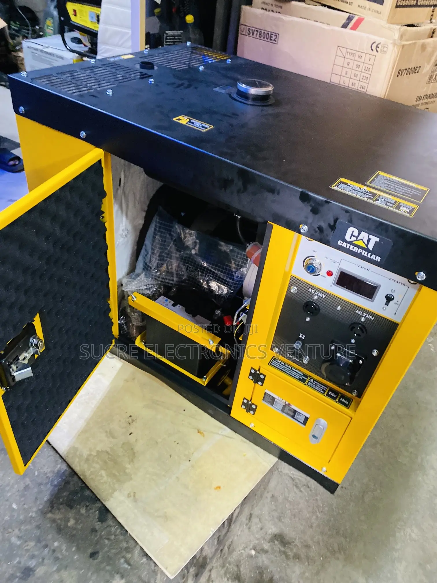 Brand New 13kva Caterpillar Diesel Soundproof Generator