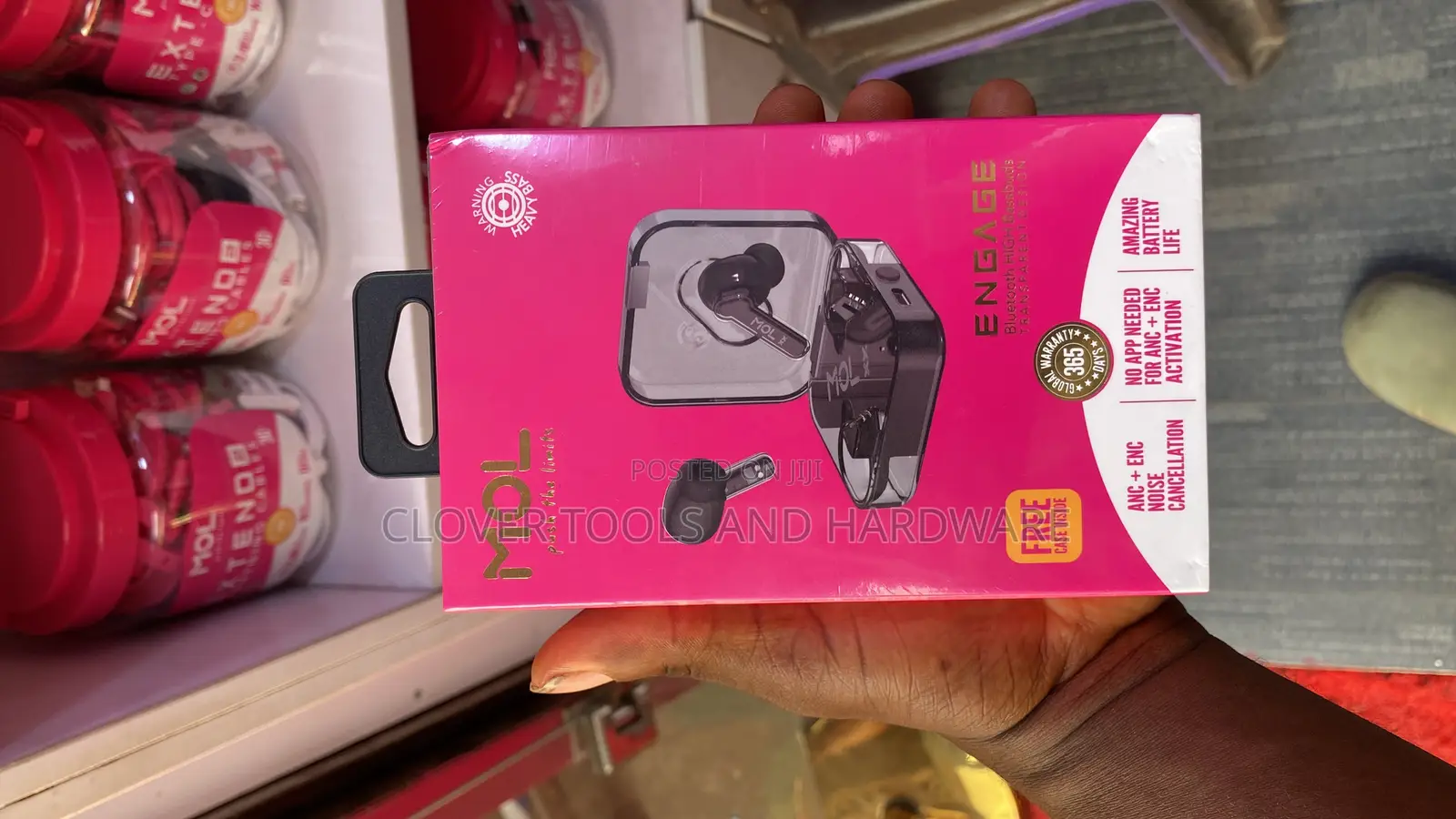 MOL Engage ANC Noise Cancellation High Bassbud