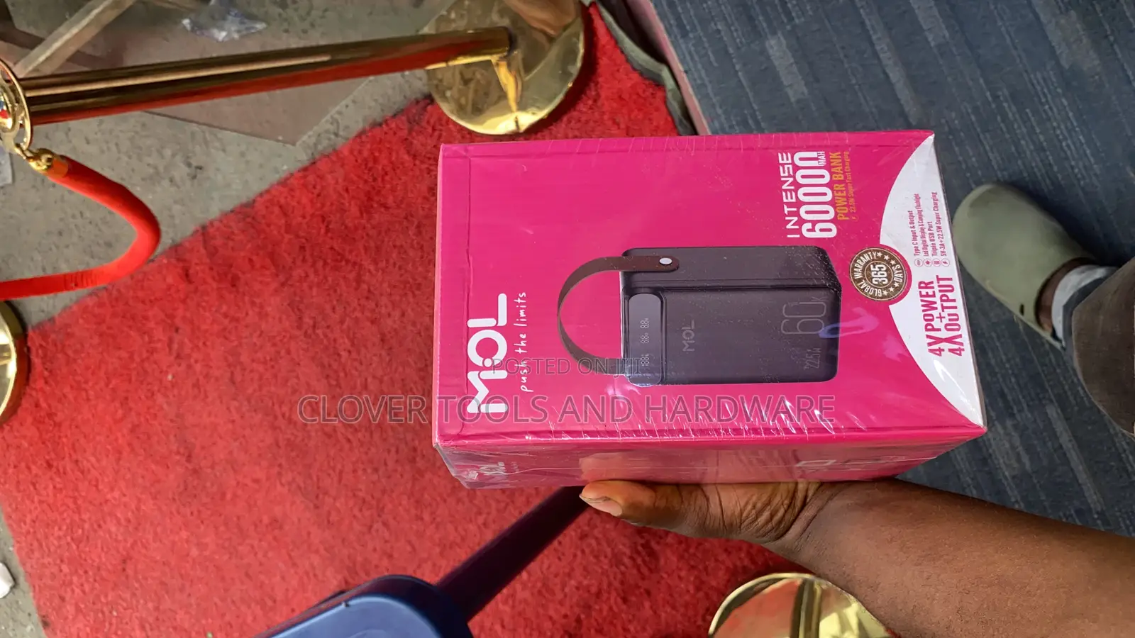 MOL Intense 60000mah Power Bank | Fast Charging Durable