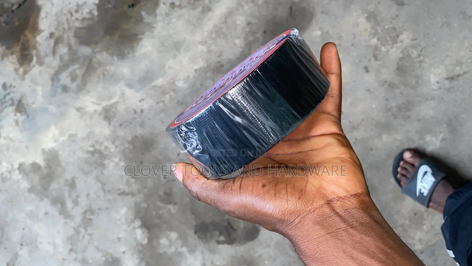 Waterproof Black Duct Tape 2" X 50m