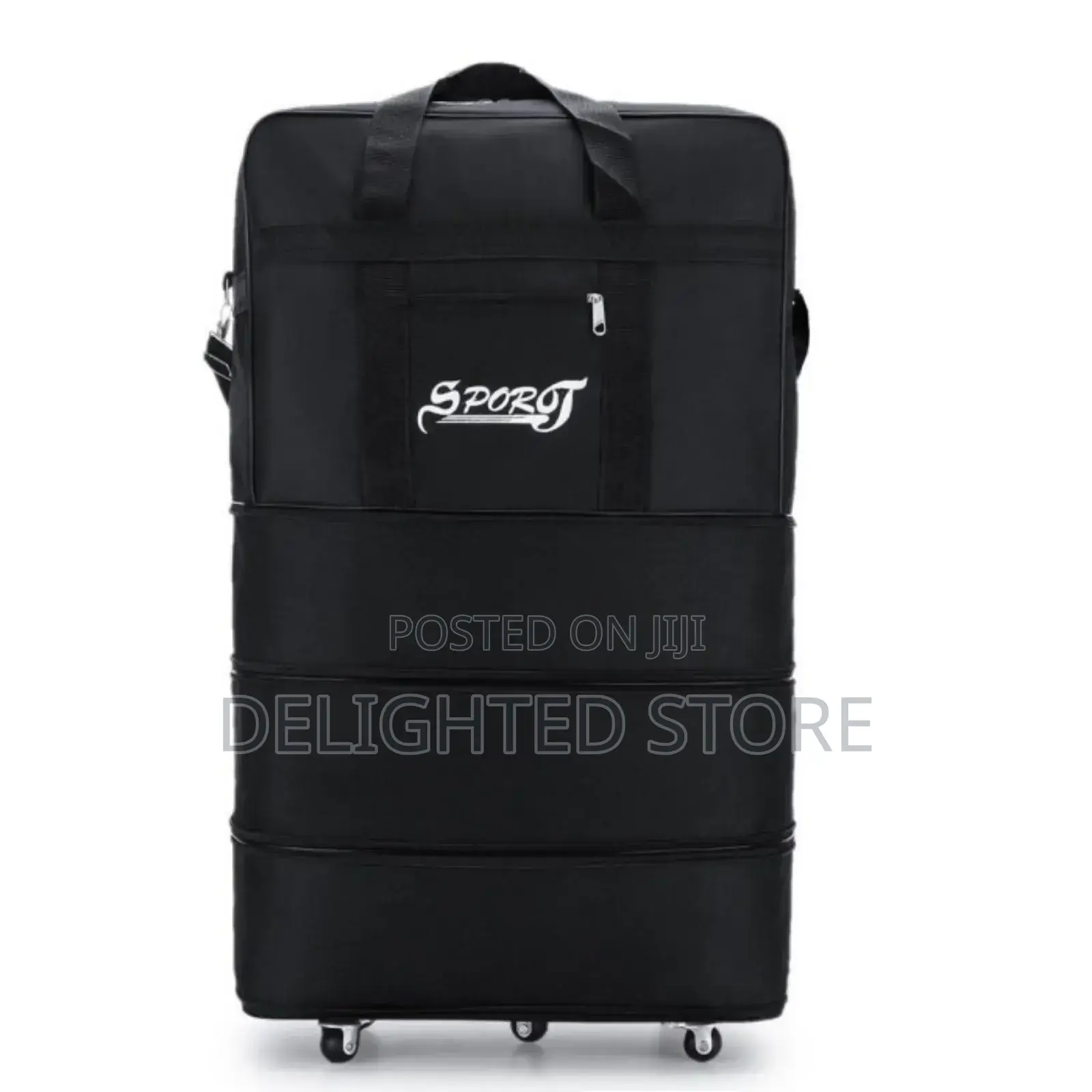 High Quality Multi Collapsible Leather Luggage Bag Big Size
