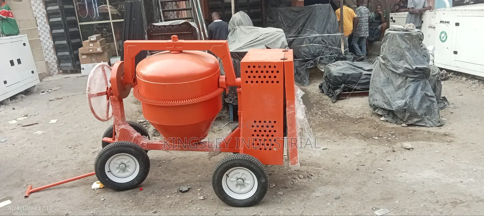 Concrete Mixer 1 Bag Mixing
