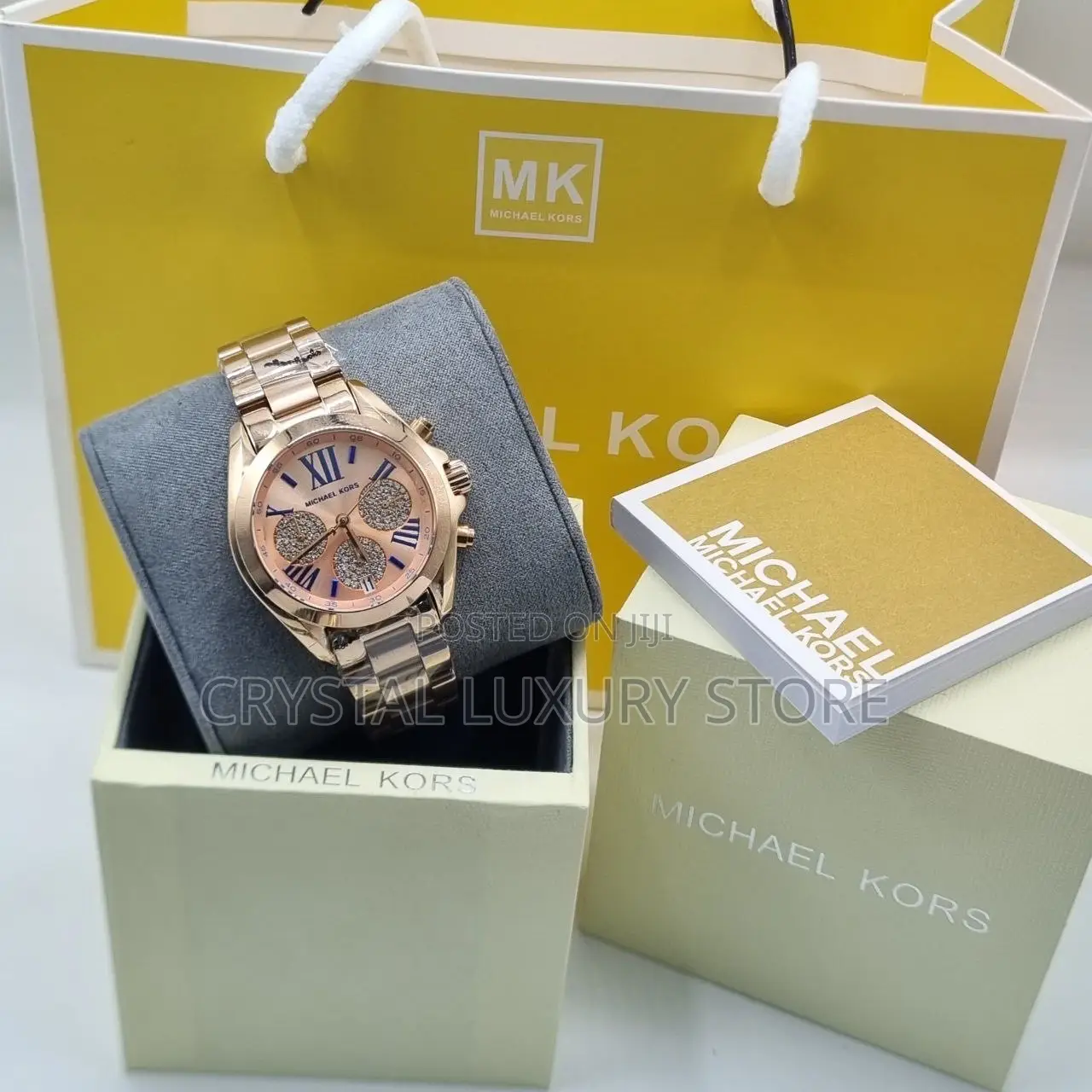 Michael Kors Quality Men Chain Strap Wristwatch