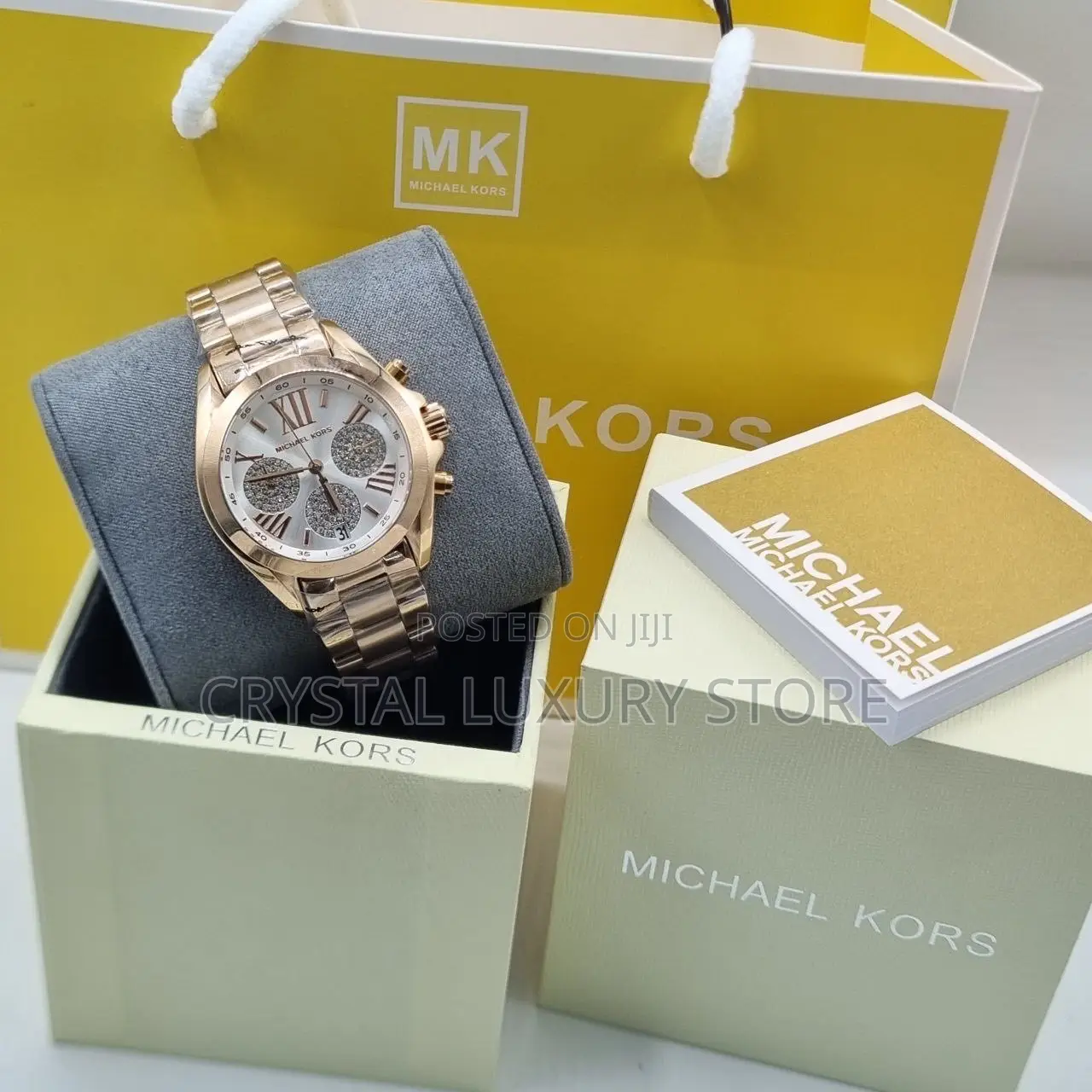 Michael Kors Quality Men Chain Strap Wristwatch