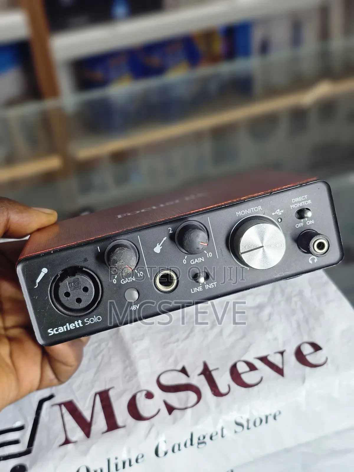 Focusrite Scarlett Solo 2nd Gen. Audio Interface Soundcard