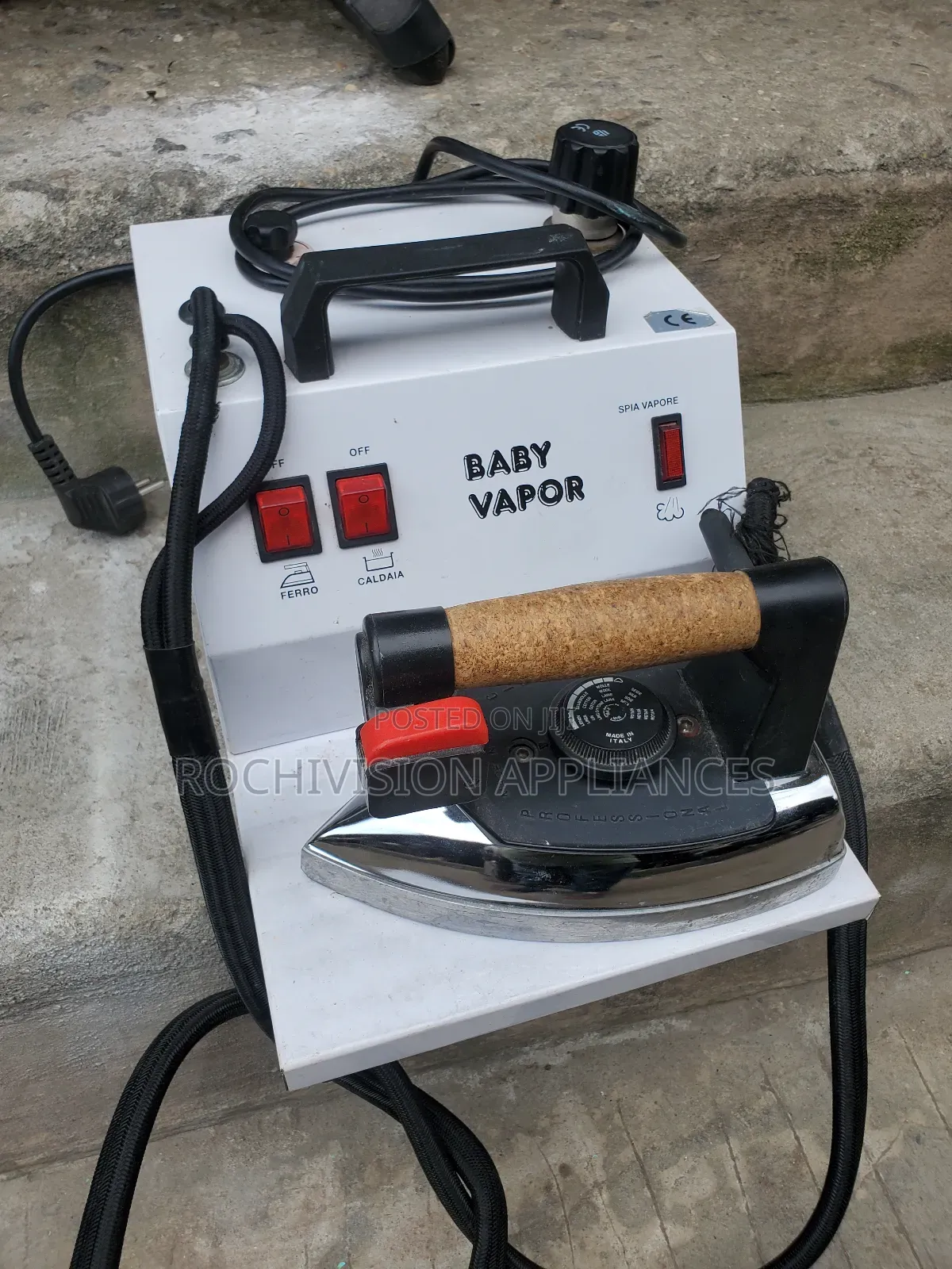 Baby Vapor Industrial Iron Heavy-Duty Steam Pressing Iron