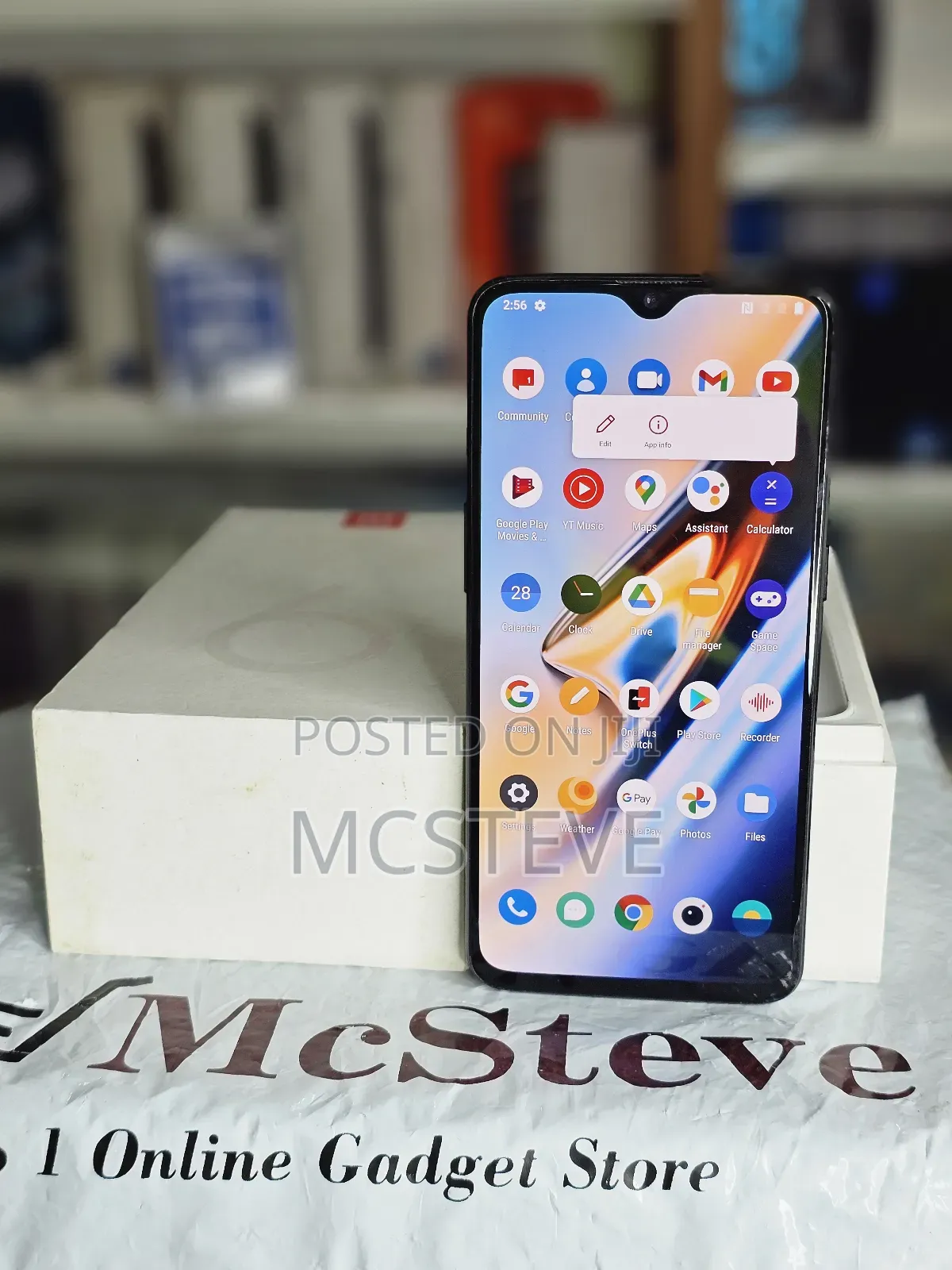 New OnePlus 6 128 GB Black