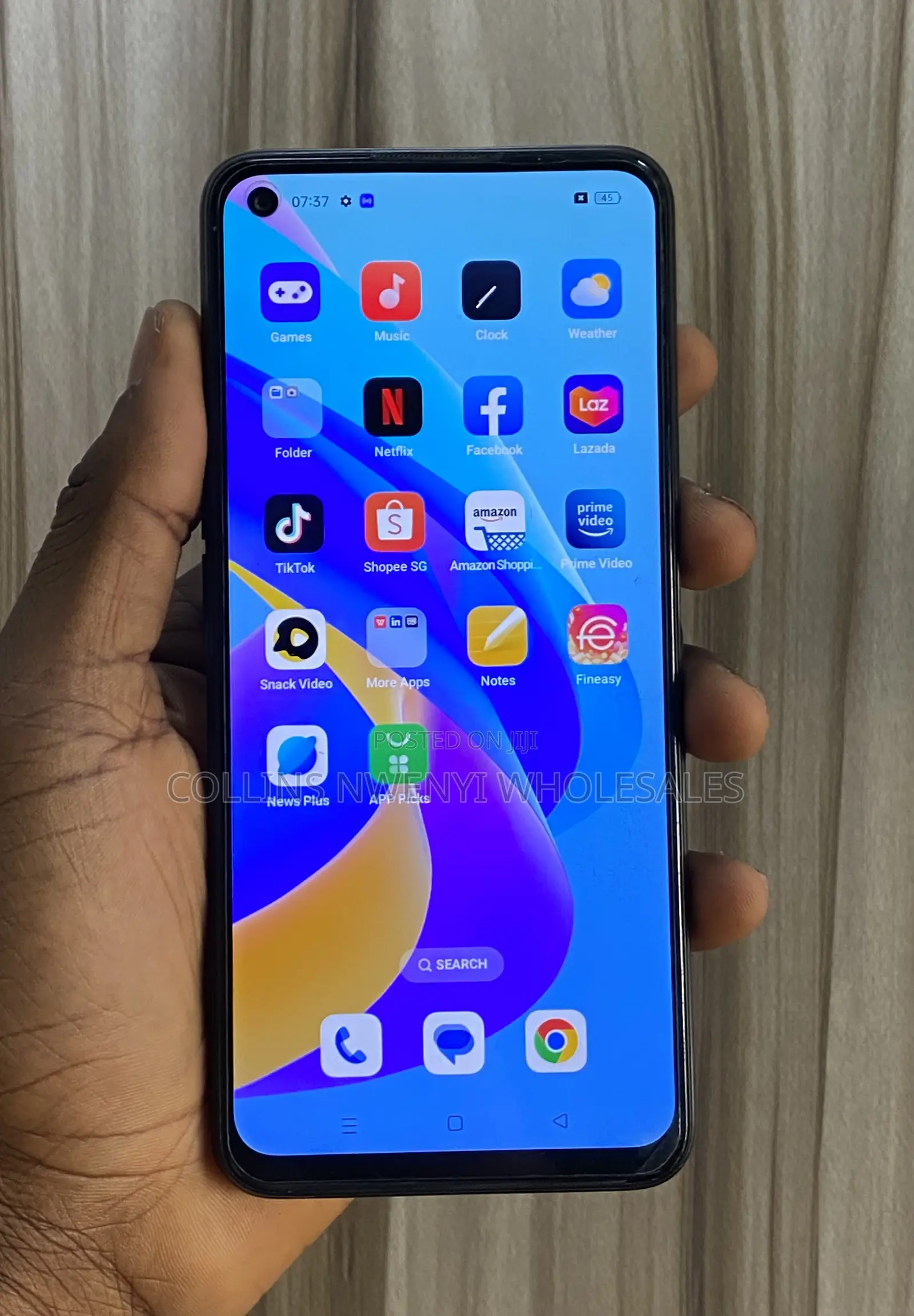 Oppo A76 128 GB Black