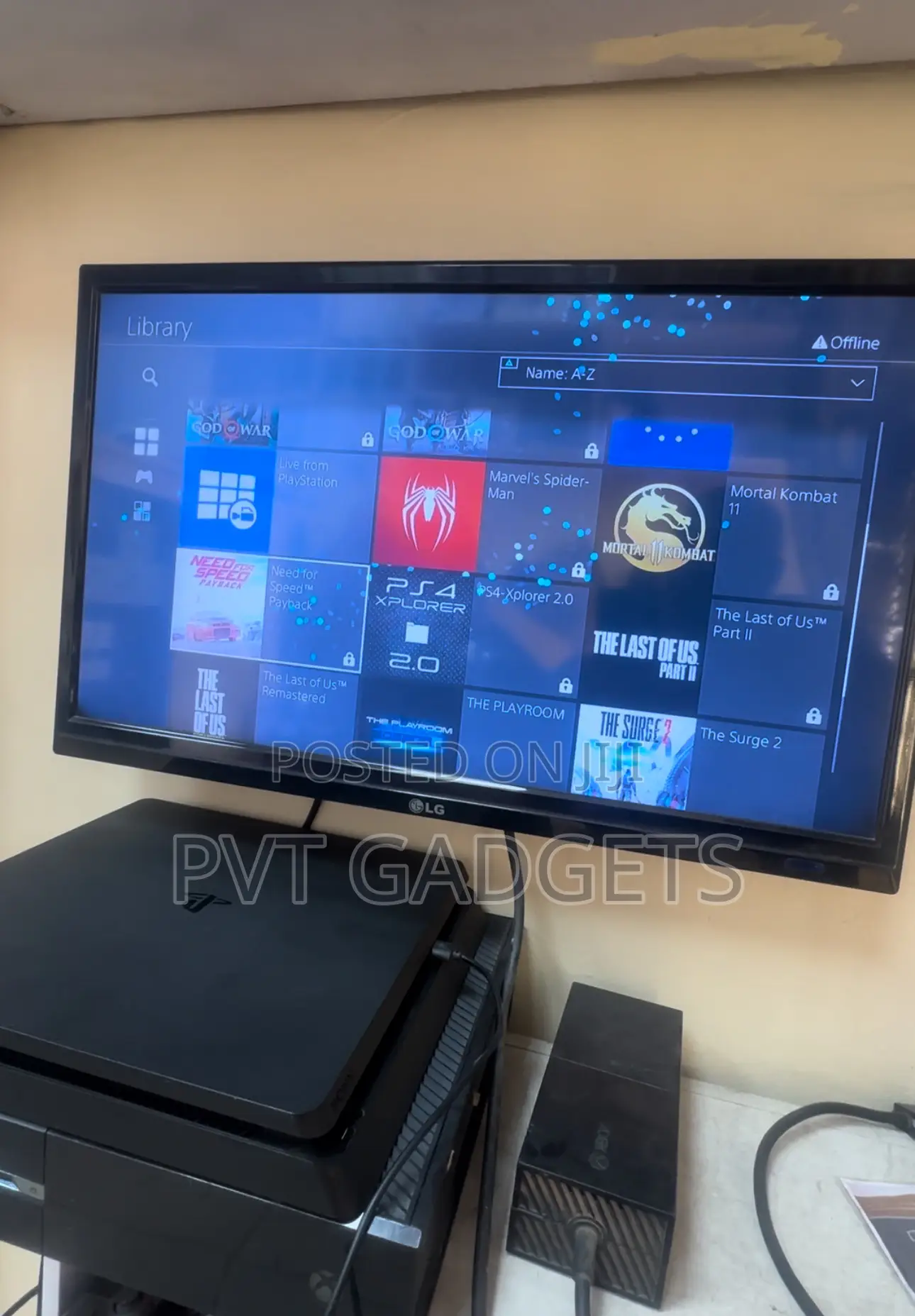 Used Ps4 1tb Slim + 13game + One Controller