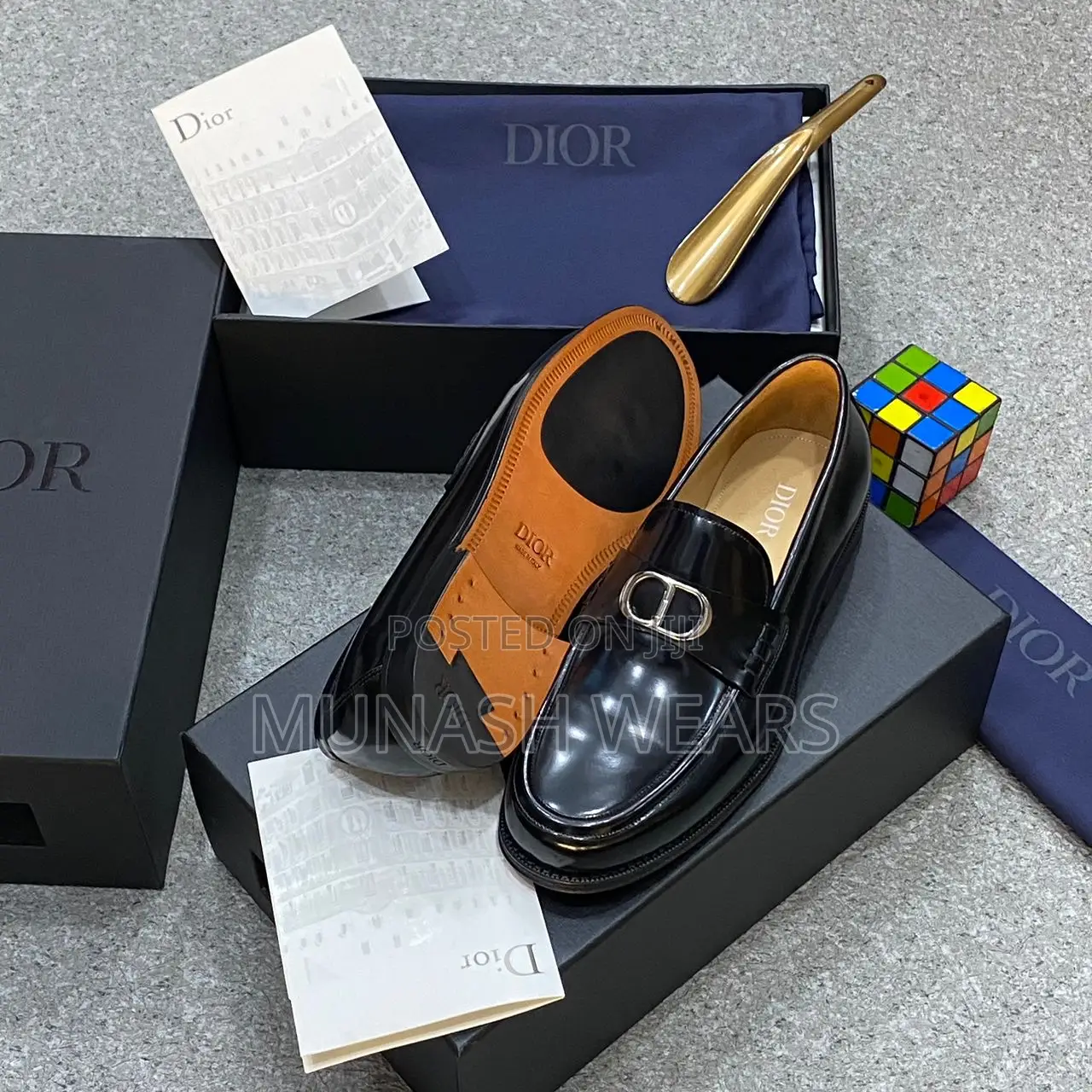 Royal Italian Leather Dior Luxury Shoe