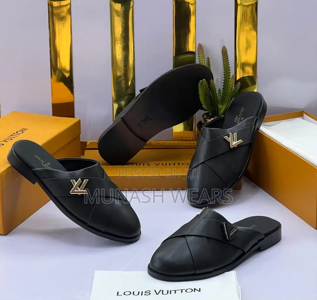 Louis Vuitton Leather Half Shoe 40-46