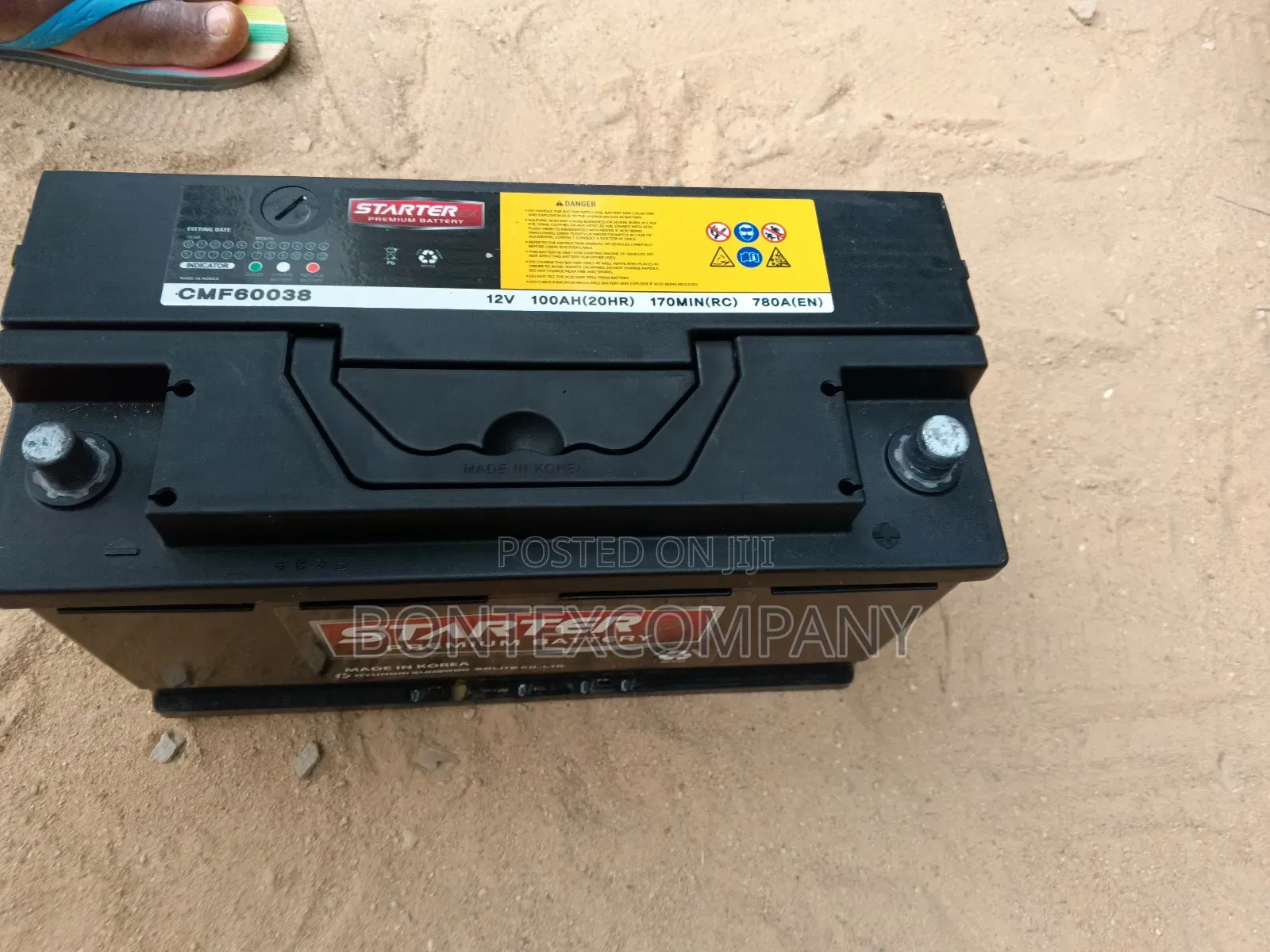 100ahs Starter Battery