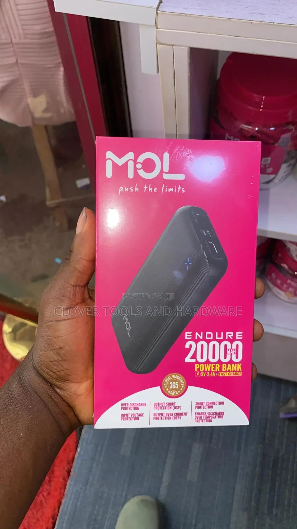 MOL Endure 20000mah Power Bank