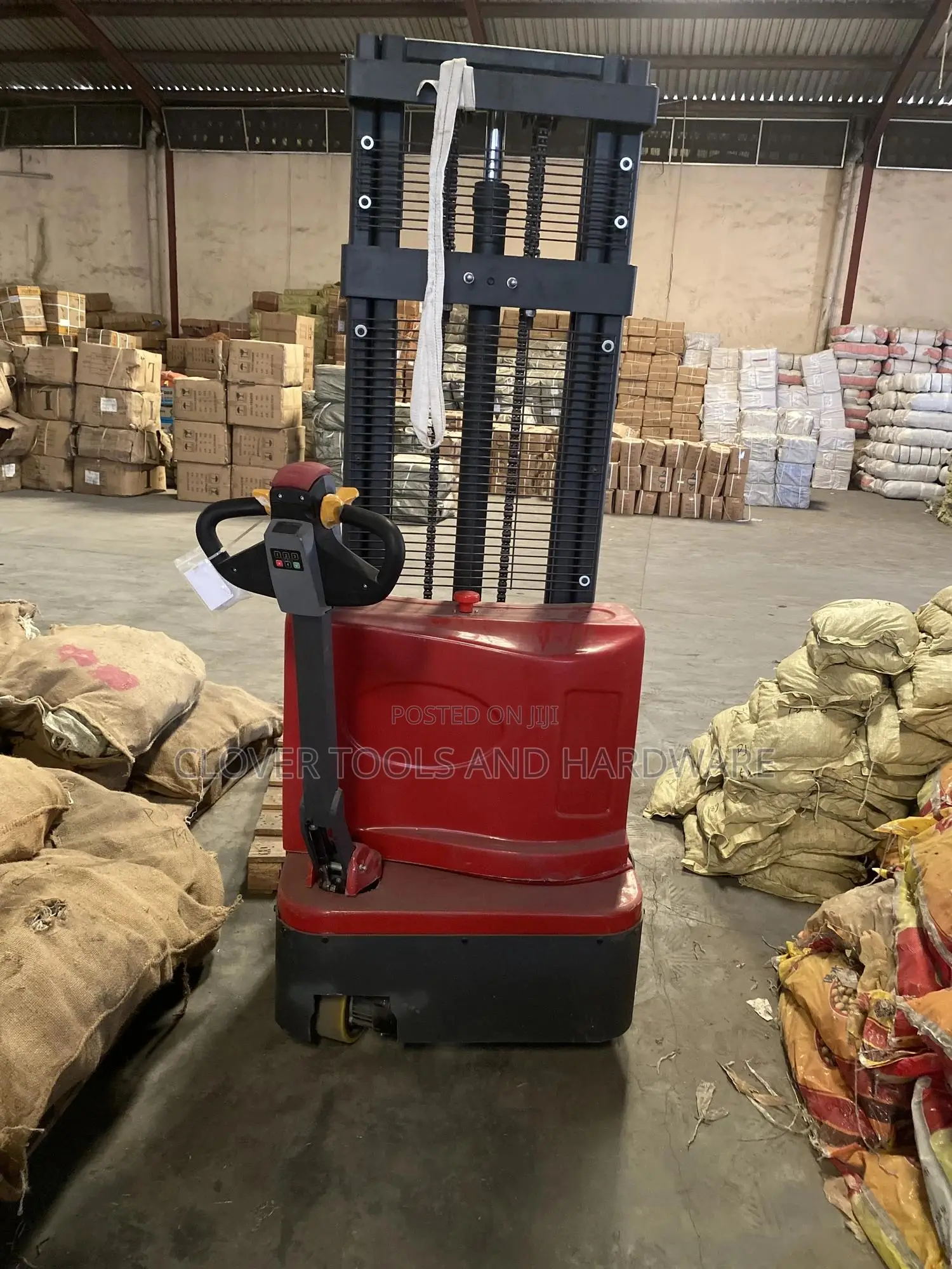 Electric Walkie Pallet Stacker/Forklift 1.5ton Lifting 3mtr