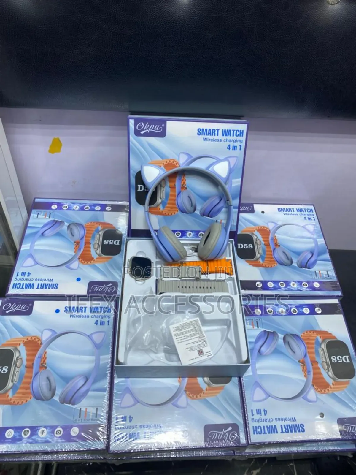 Smartwatch D58 With Headphone
