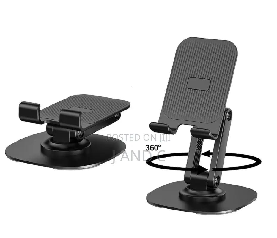 Metalic Phone Stand 360 Rotation