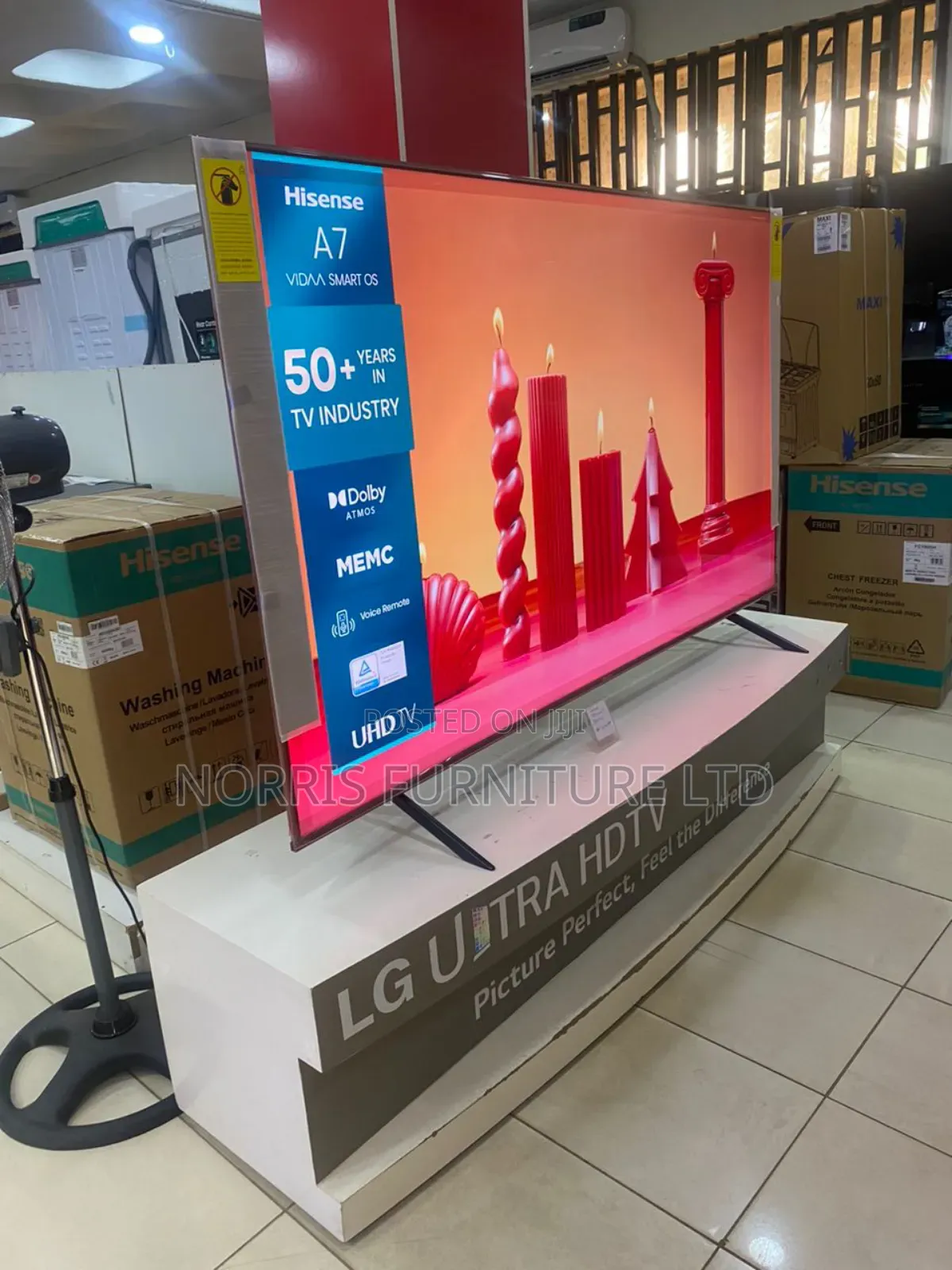 85" Hisense TV