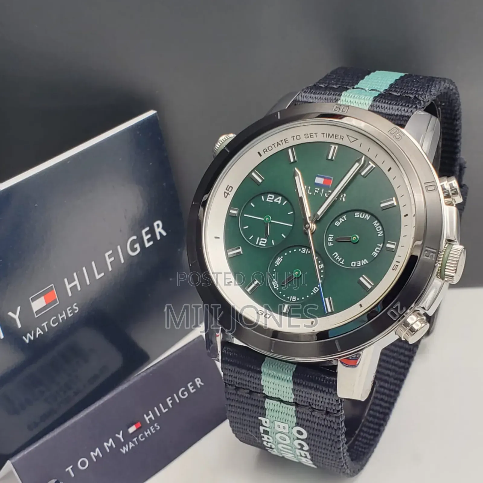 Tommy Fabric Strap Unisex Watches