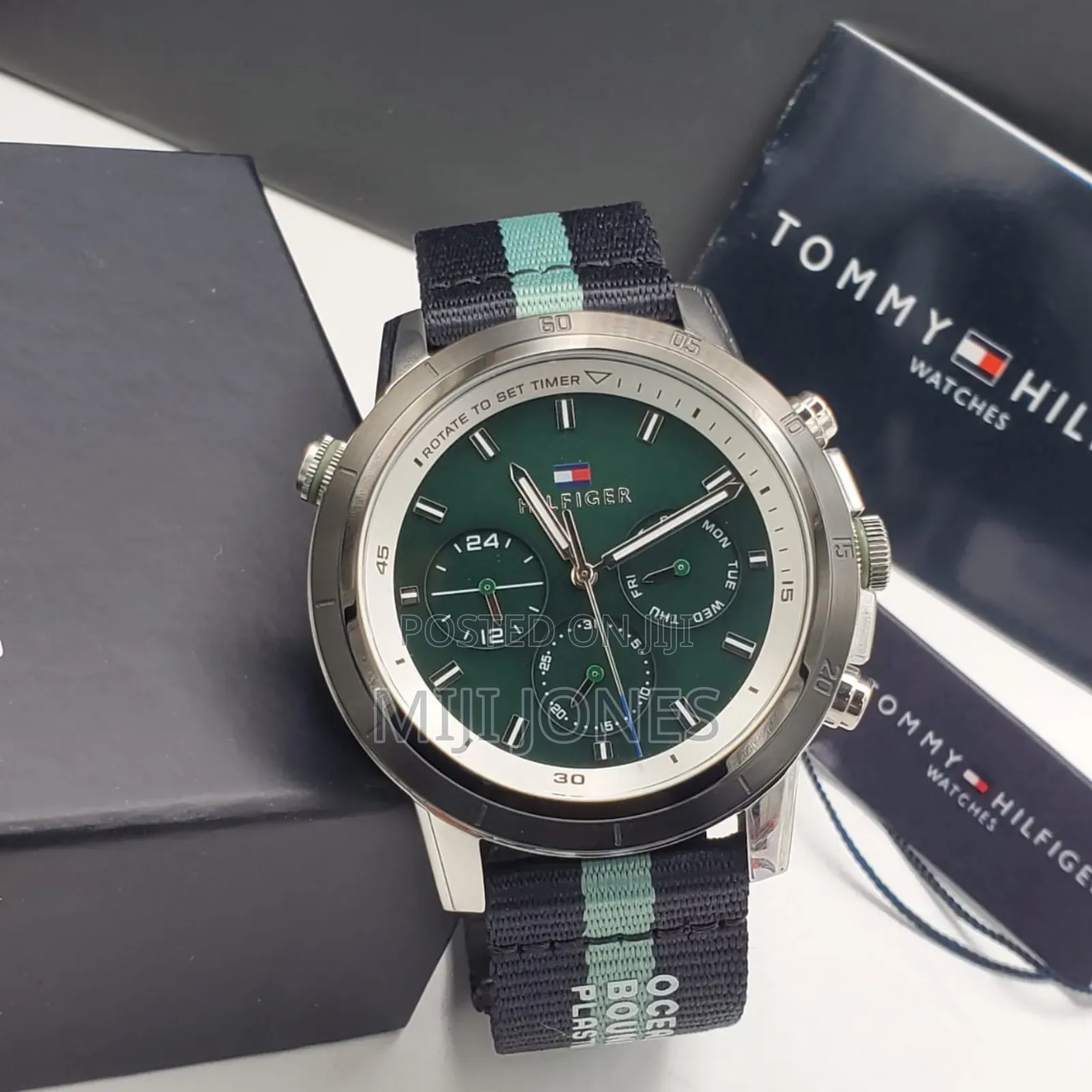 Tommy Fabric Strap Unisex Watches