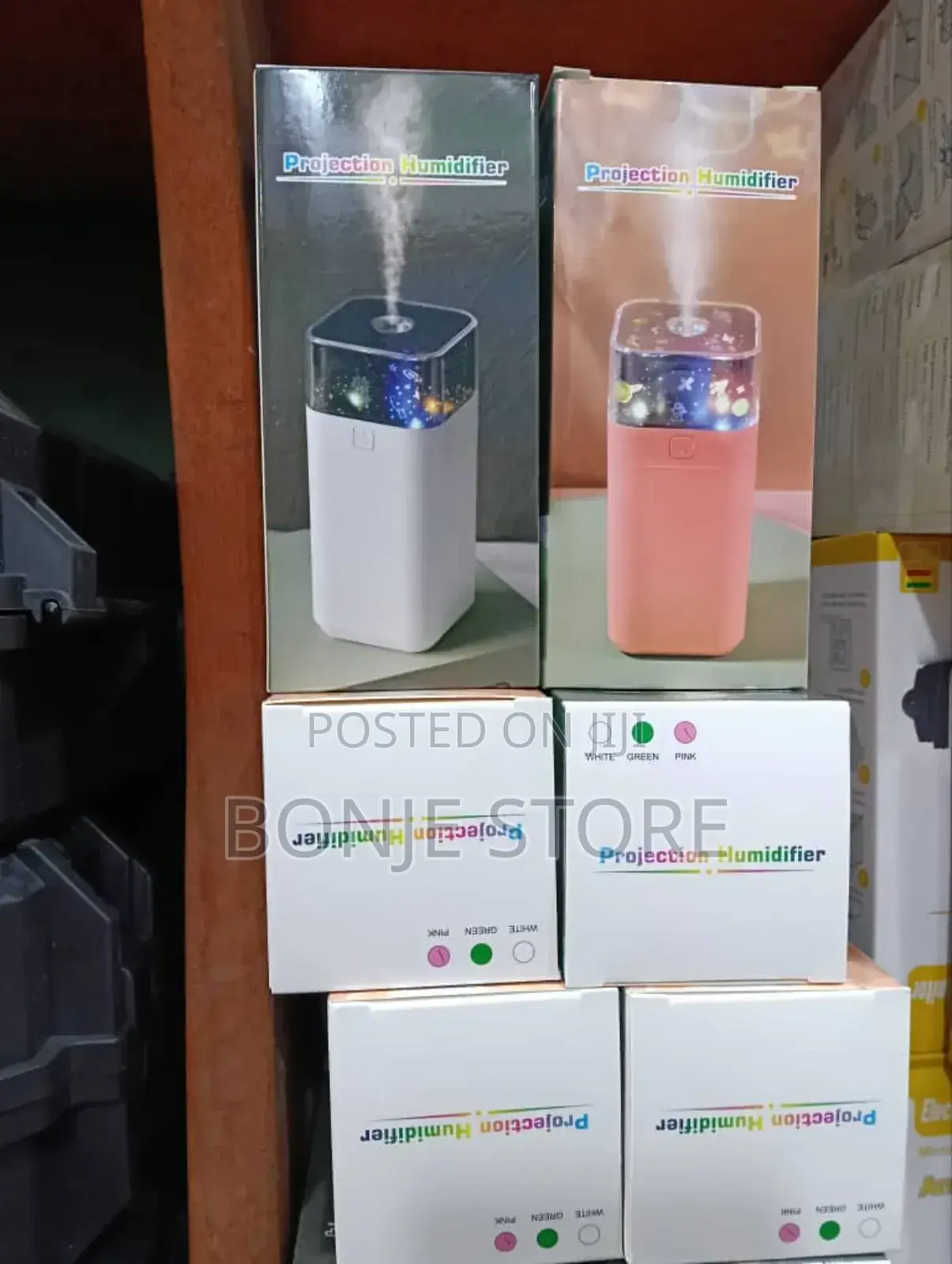 Star Night Light Projector Humidifier - Ultrasonic LED