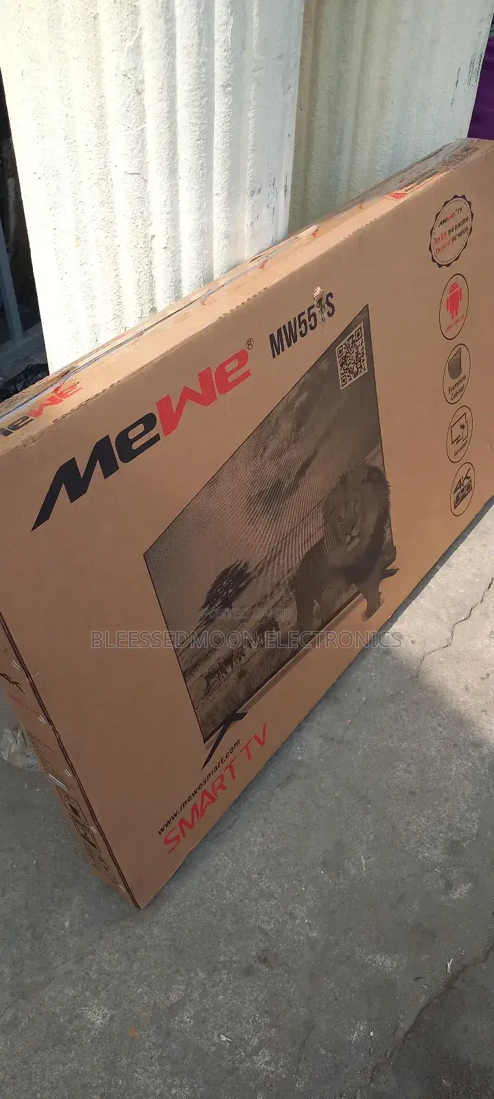 Mewe Double Screen Smart Television With Tunder Surrender